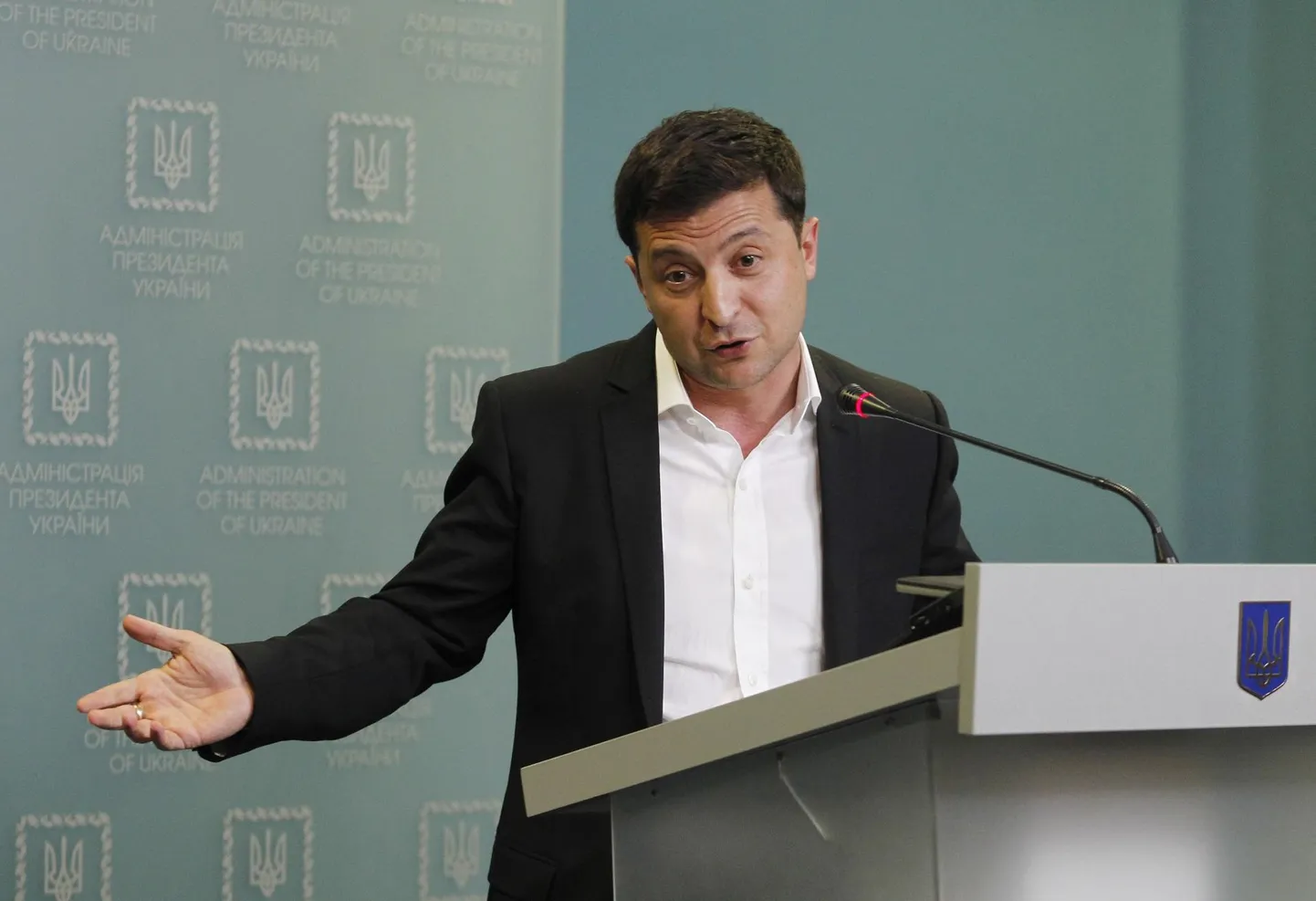 Ukraina president Volodõmõr Zelenskõi.