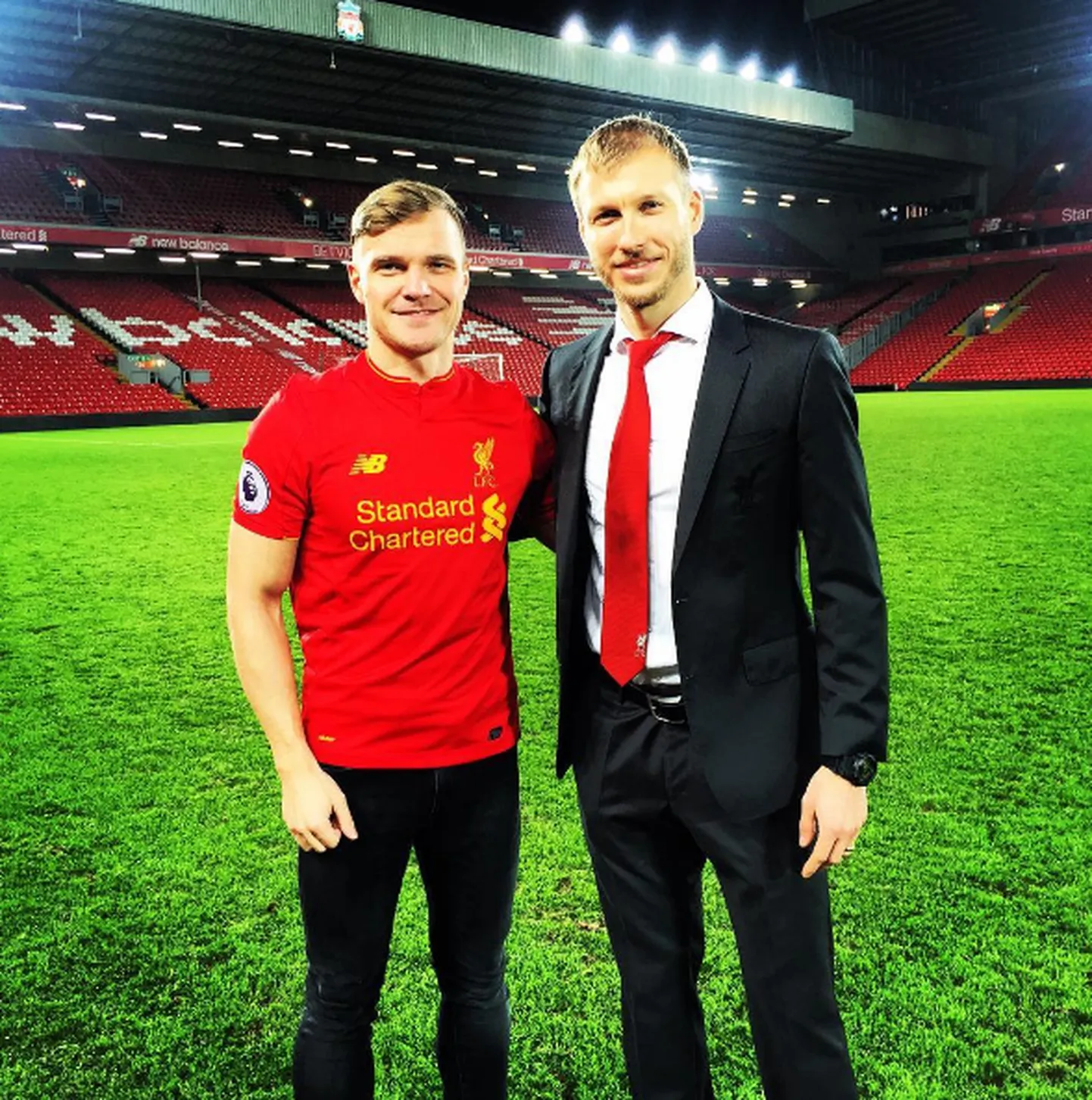Ott Lepland ja Ragnar Klavan