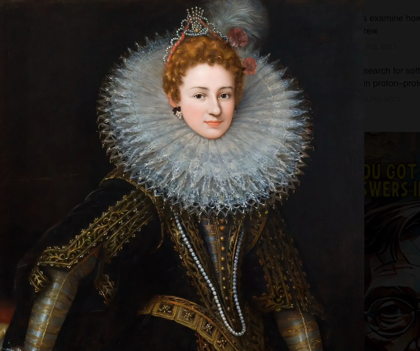Omaaegsete seaduste järgi võidi naisi hukka mõista uute ja moekate ehete eest või ka kleidivolte toetava metalltoe eest, mis on näha Guilliam van Deynumi portreel "Veronica Spinola Serra" (1610).