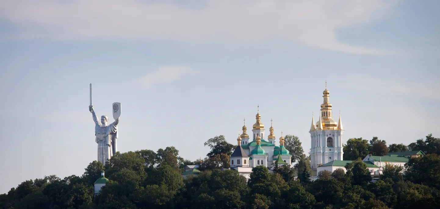 Kiievi-Petšerski suurklooster Ukraina pealinnas.