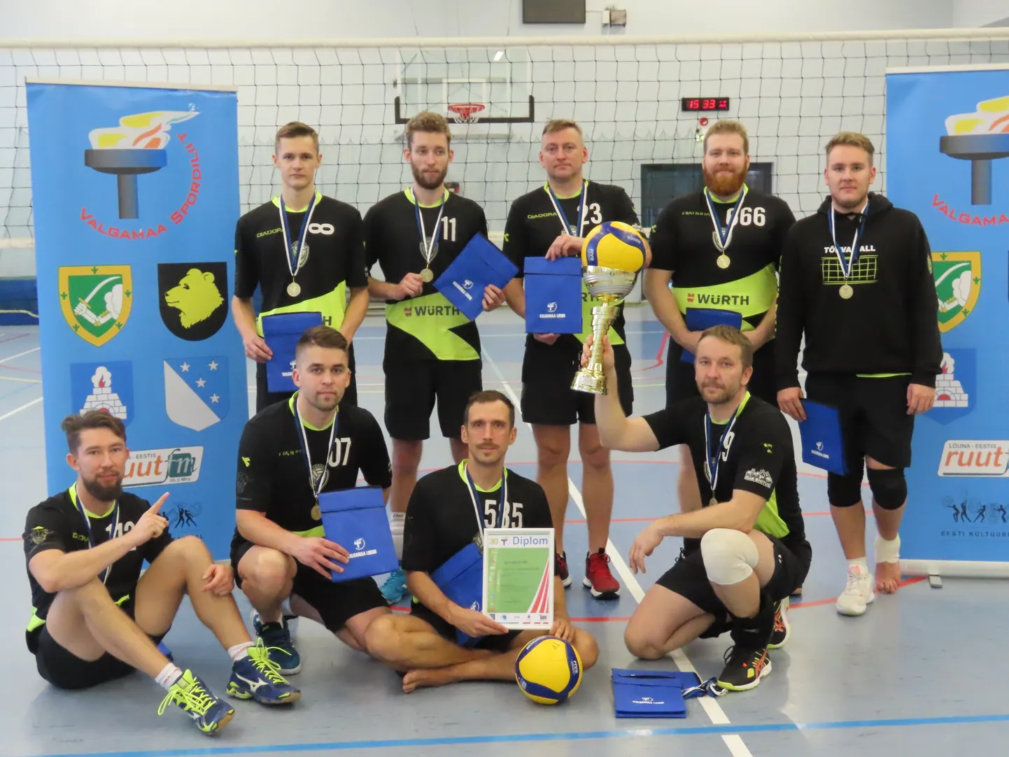 Valgamaa meistriks tuli SK Tõrva Pall.