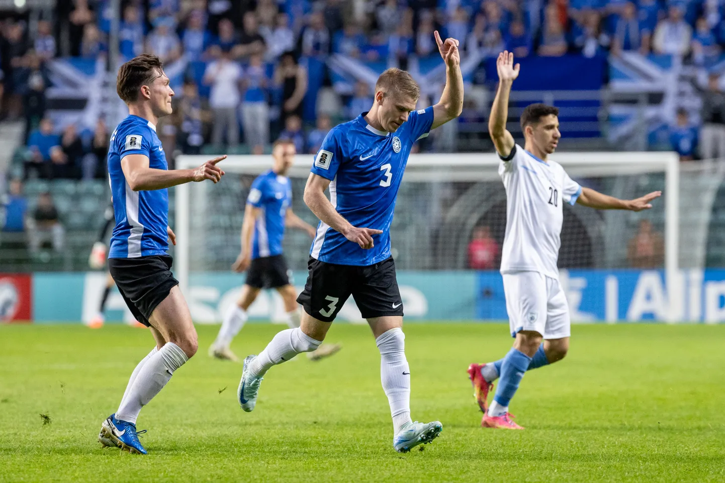 Joseph Saliste (nr 3) tegi Norra vastu võib-olla et elu mängu.