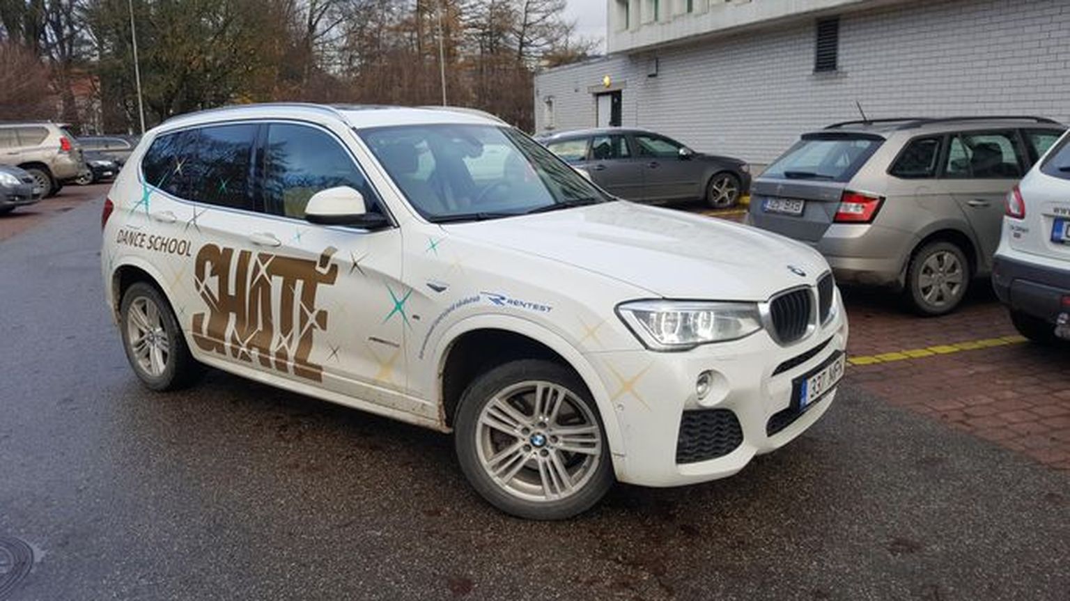 Этот BMW 2016 года пытались угнать литовские воры.