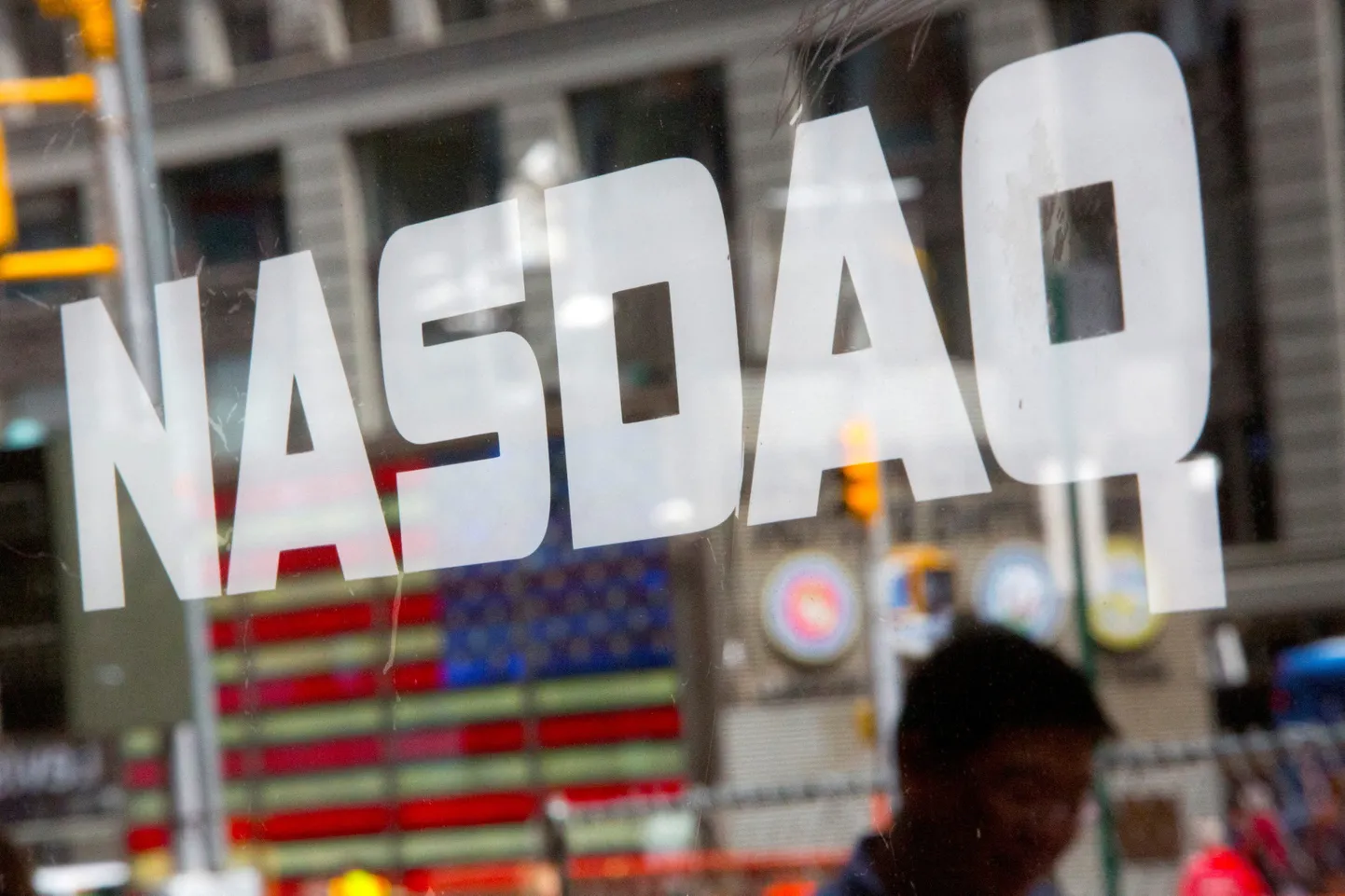 Nasdaq börs New Yorkis.