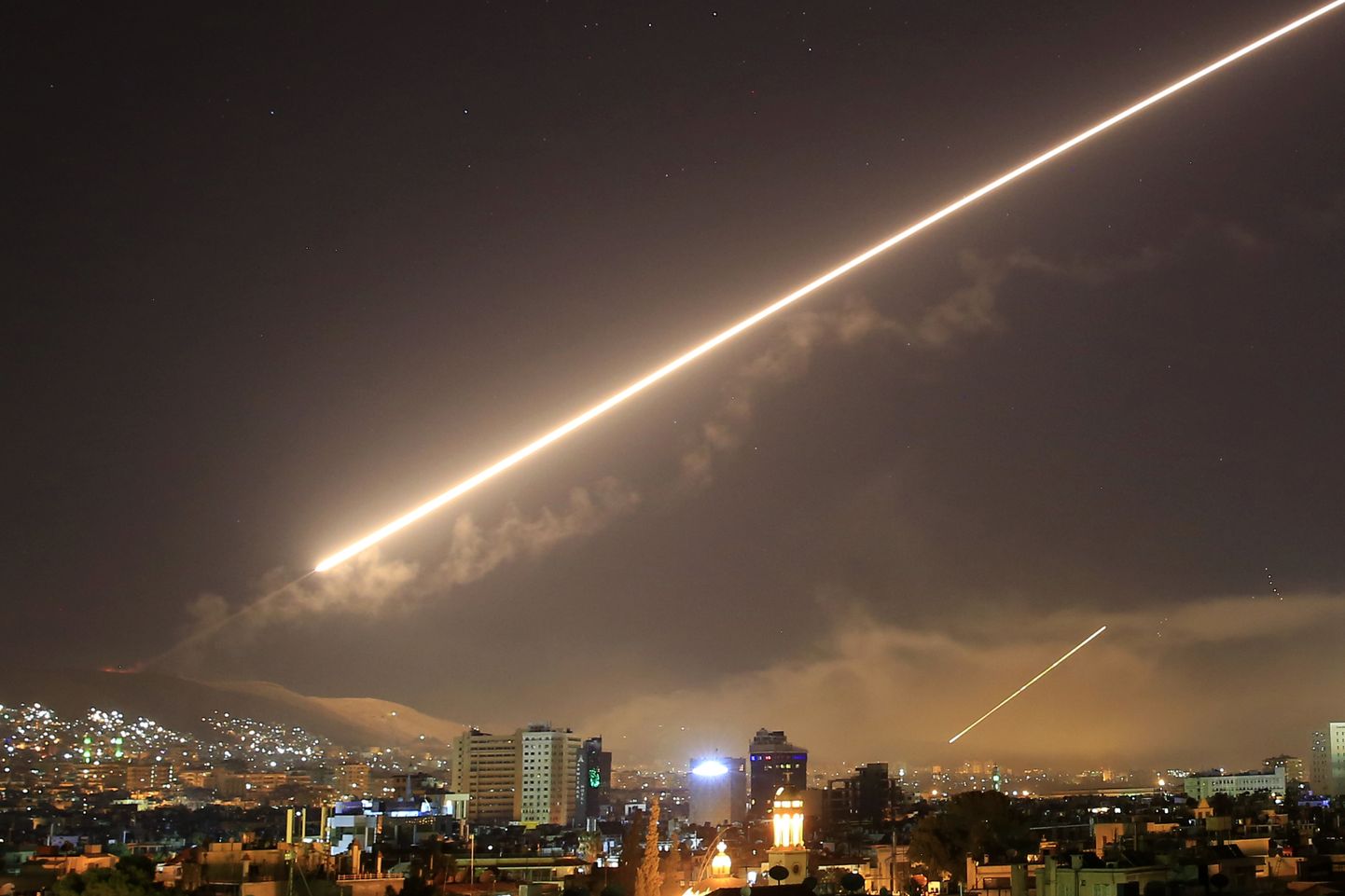 Aprillikuine USA õhurünnak Süüria keemiarelvarajatistele.