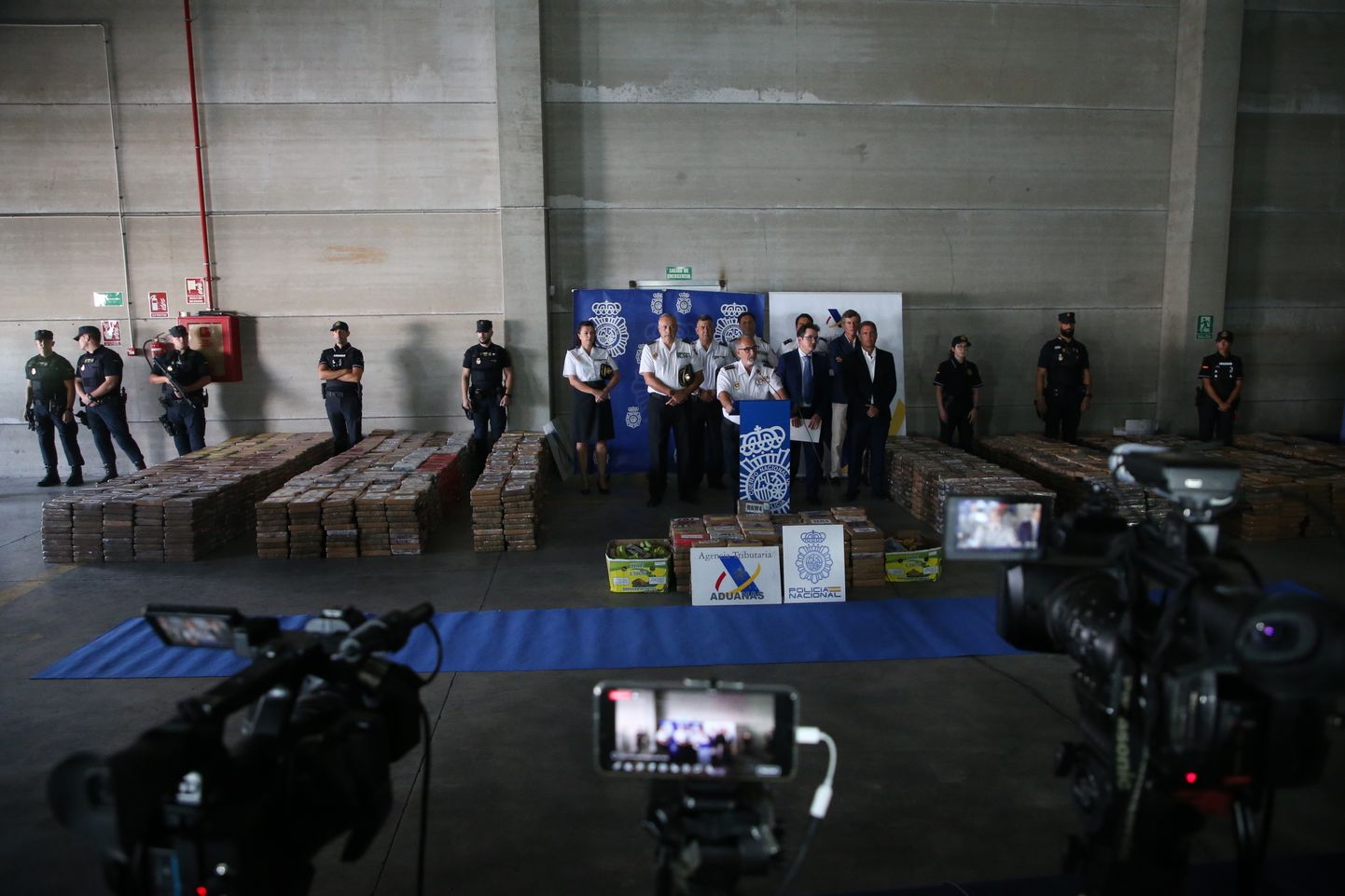 Hispaanias Algecirases konfiskeeriti ligi 9,5 tonni kokaiini, mis on ränk hoop kohalikule uimastivõrgustikule.