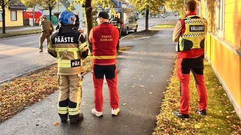 PILDID ⟩ Maha jäetud kott põhjustas pommikahtluse ja sulges liikluse