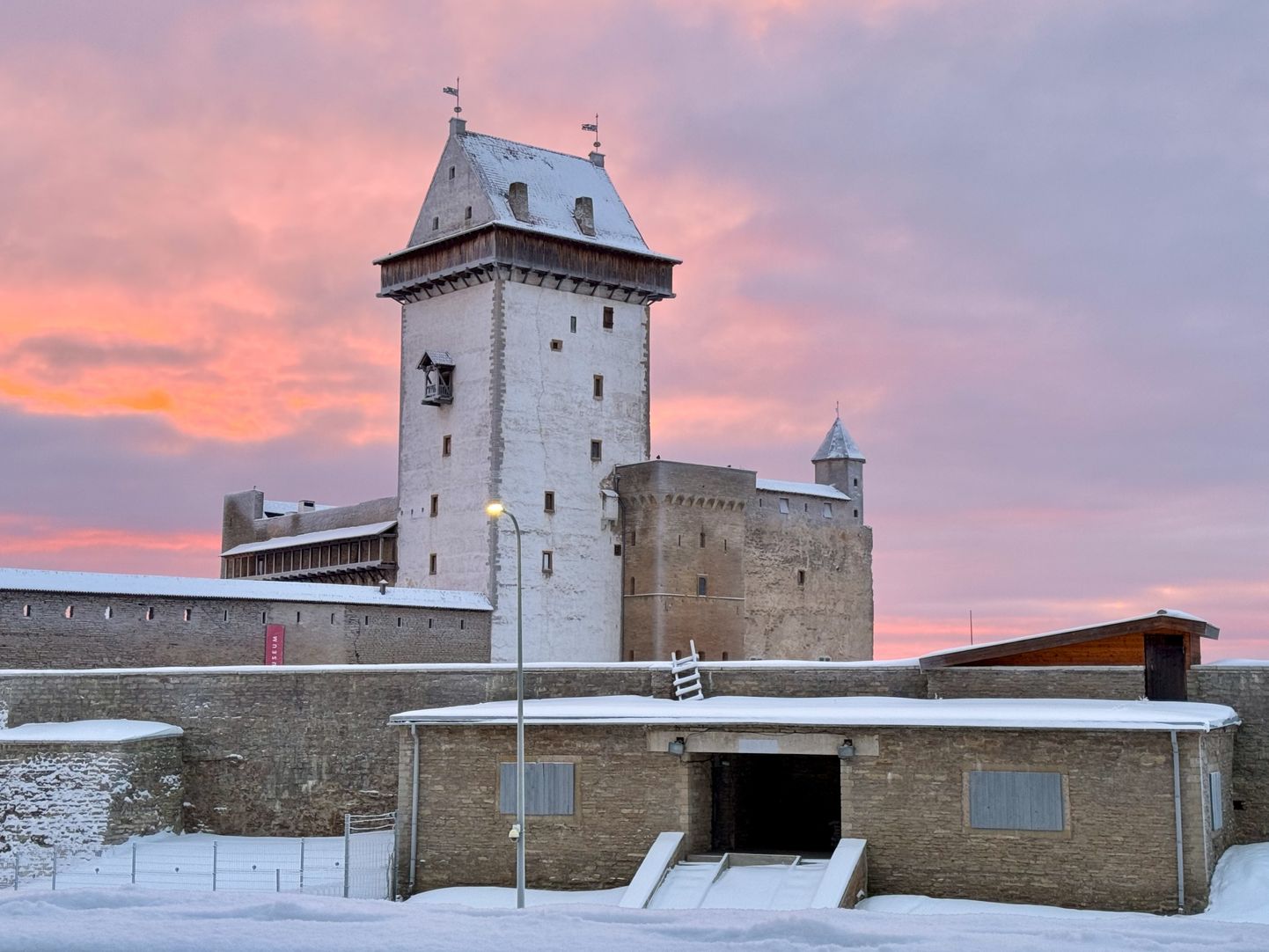 View to Narva castle.