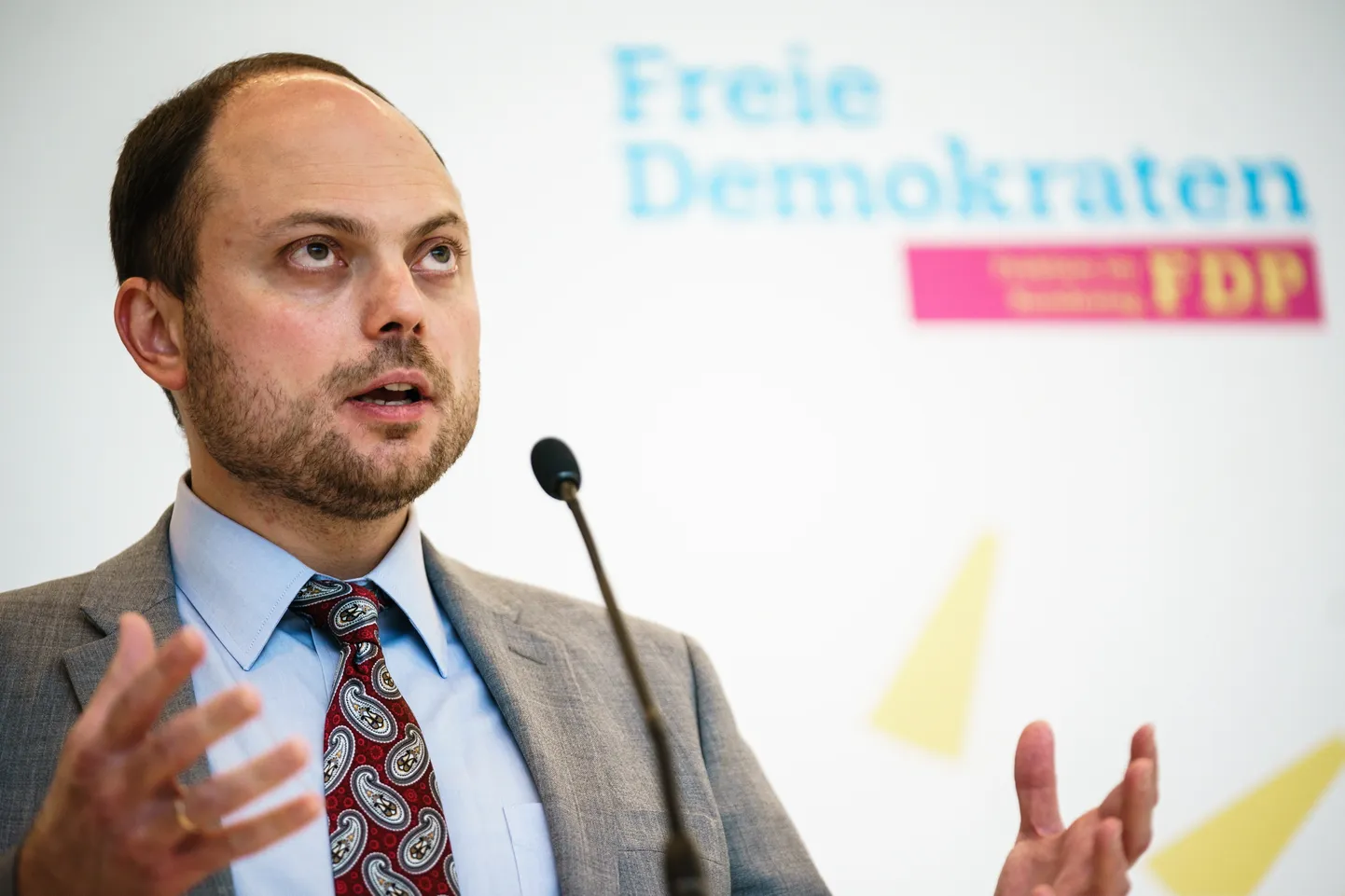 Vene opositsiooniaktivist Vladimir Kara-Murza.