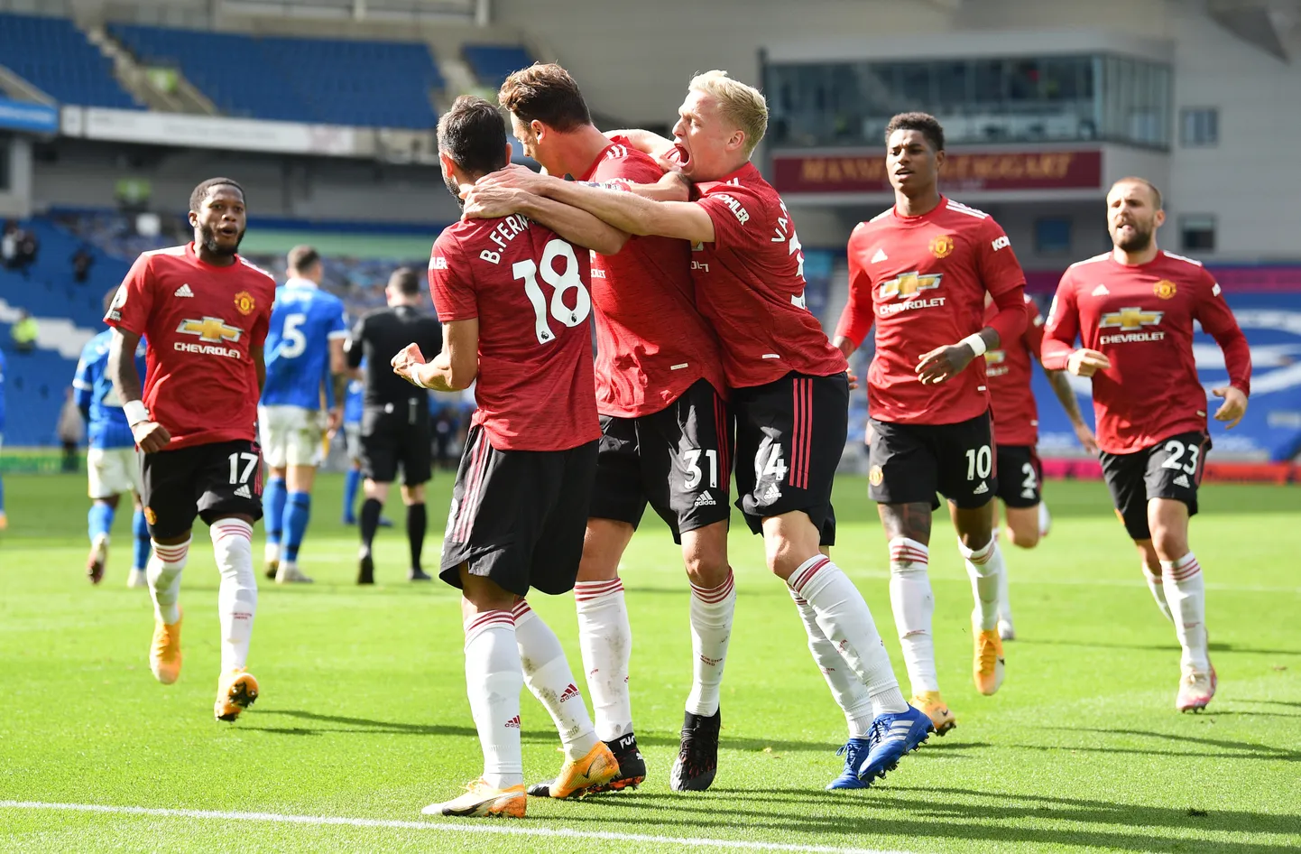 Manchester Unitedi mängumehed.