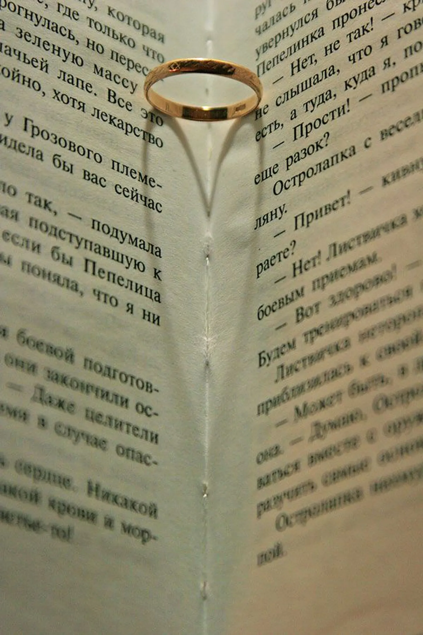 Обручальное кольцо. Фото иллюстративное