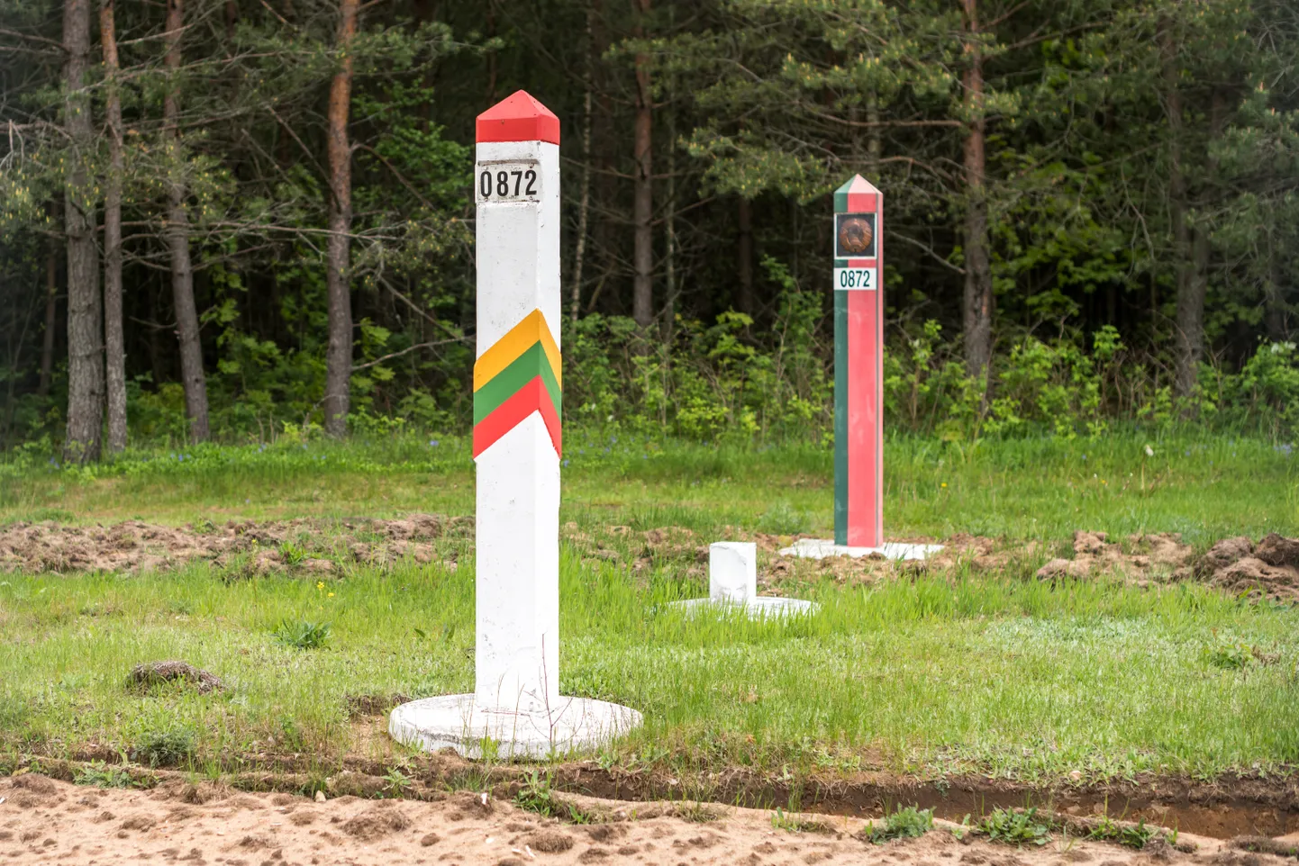 Baltkrievijas-Lietuvas robeža.