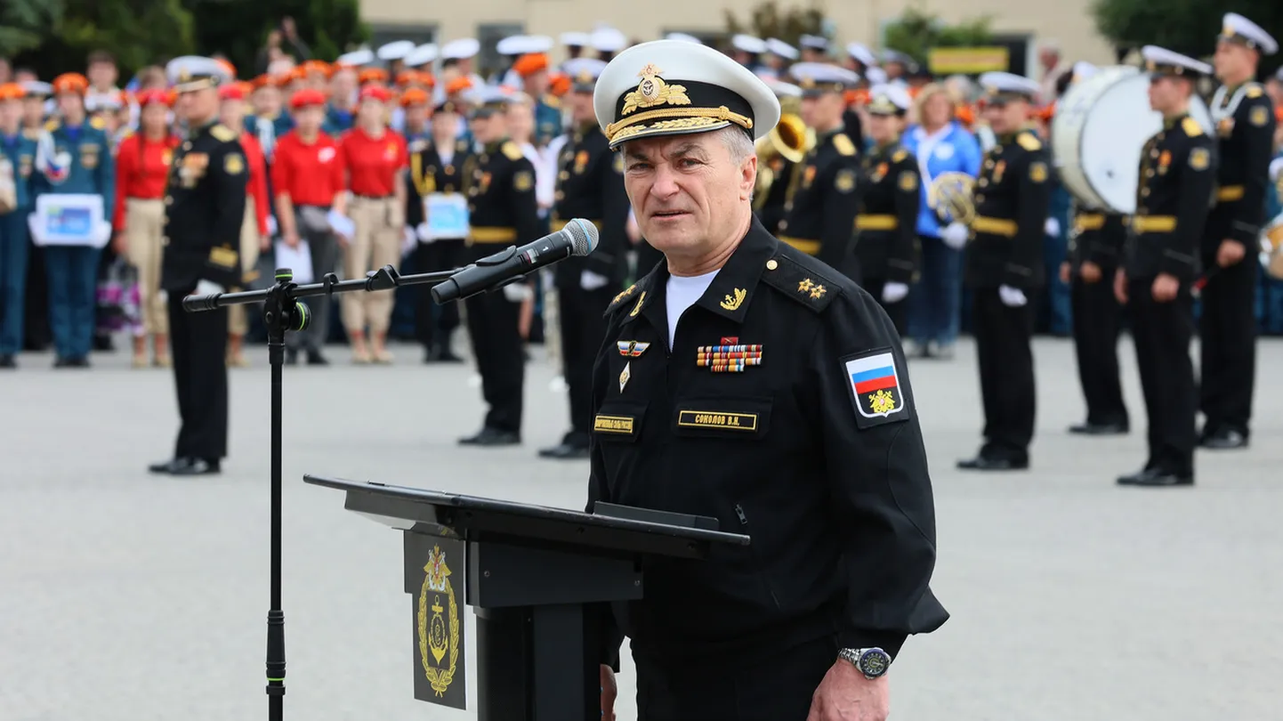 Ukraina raketirünnakus hukkunud Venemaa Musta mere laevastiku ülem admiral Viktor Sokolov.