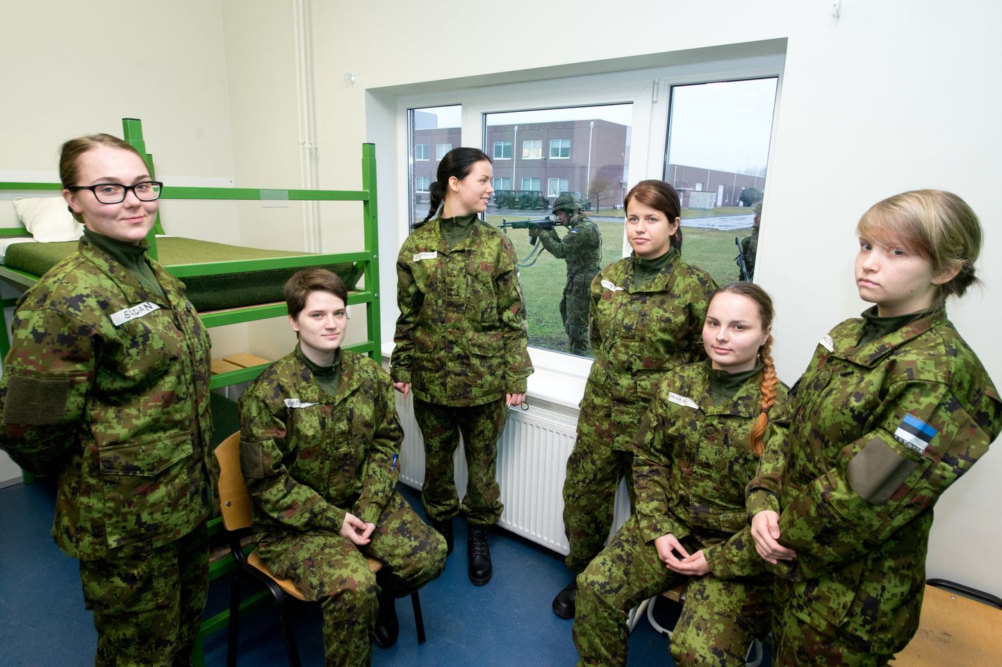 Женщины в эстонской армии. Иллюстративное фото.