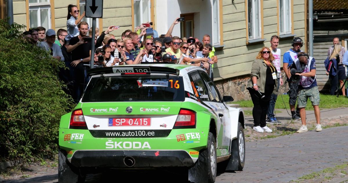 Simo Koskinen ja Roland Poom tulid Rally Estonial oma klassis teiseks