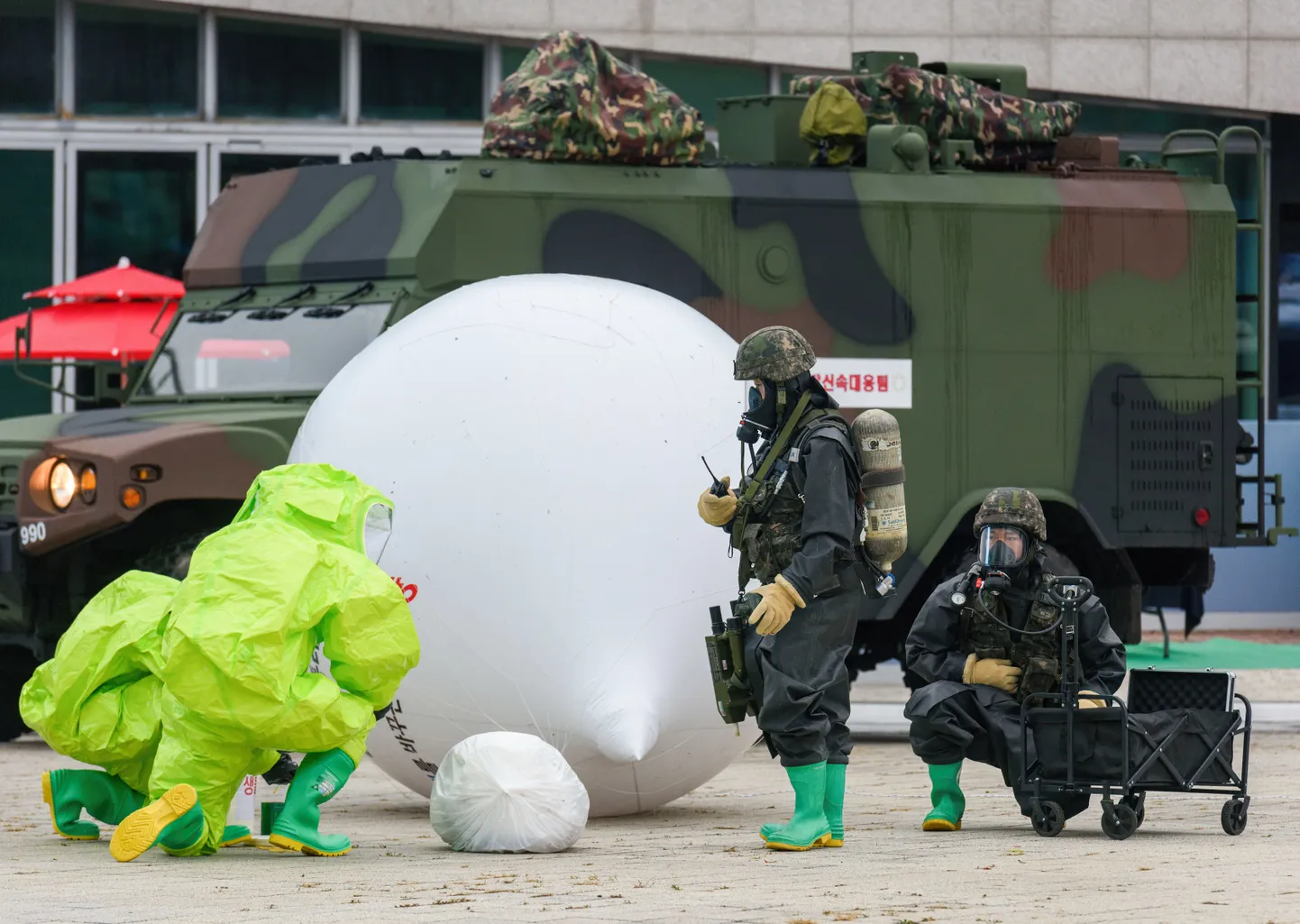 Põhja-Korea prügiõhupall.