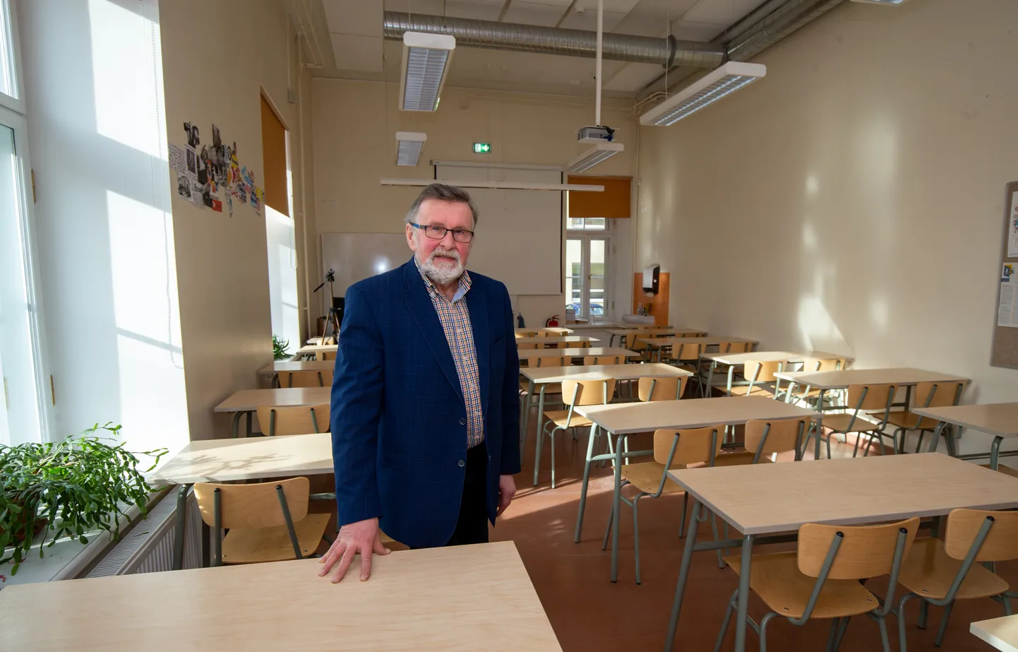 Tartu Jaan Poska gümnaasiumi direktor Helmer Jõgi.