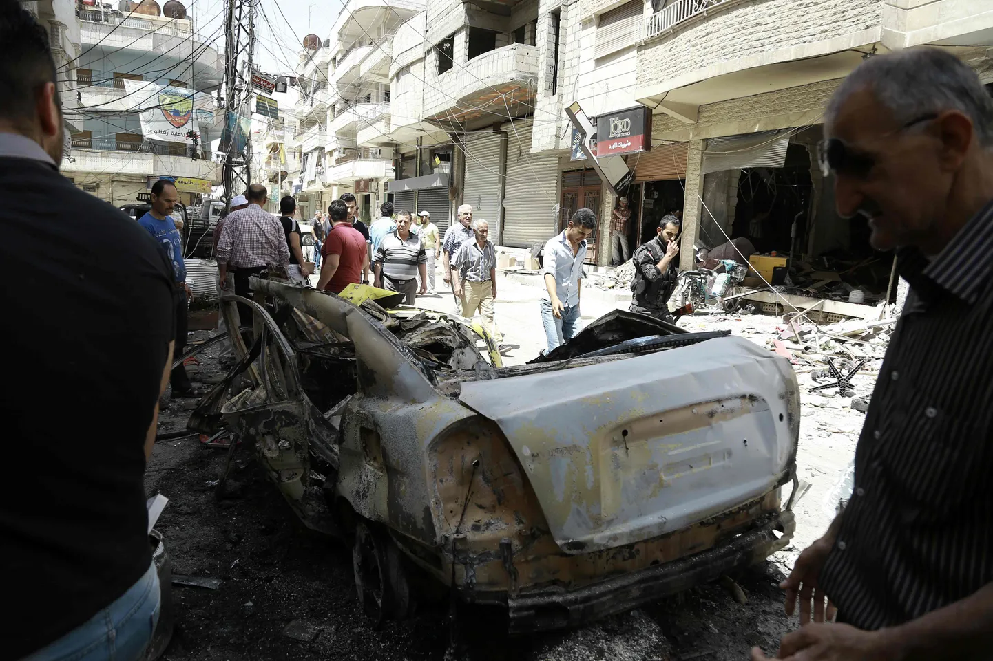 Aleppo linna tabanud kuu aja pikkuse sõjategevuse tagajärjed