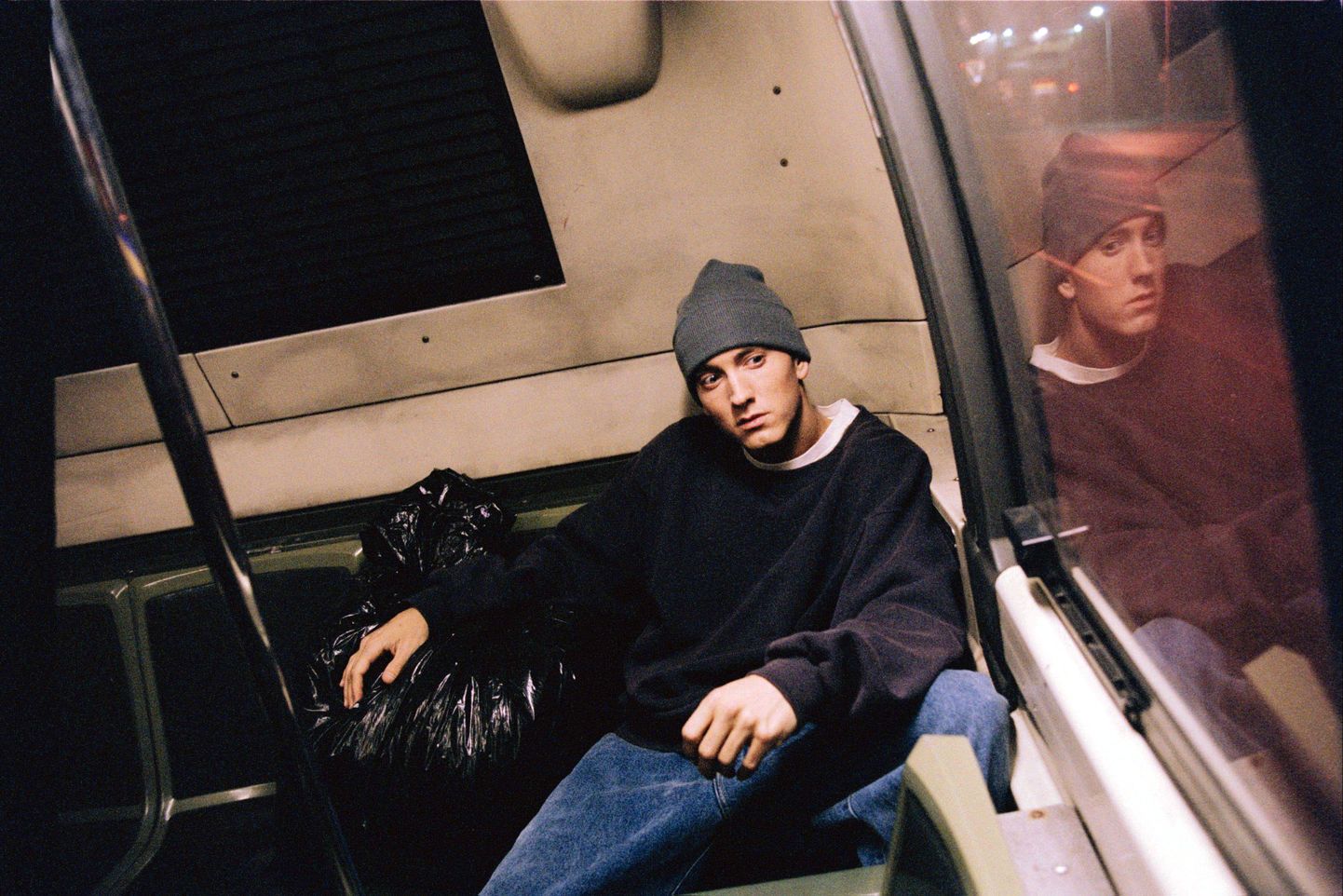 Eminem 2002. aasta filmis «8 Mile», milles räppar mängis peaosa ja sai parima originaallaulu Oscari.