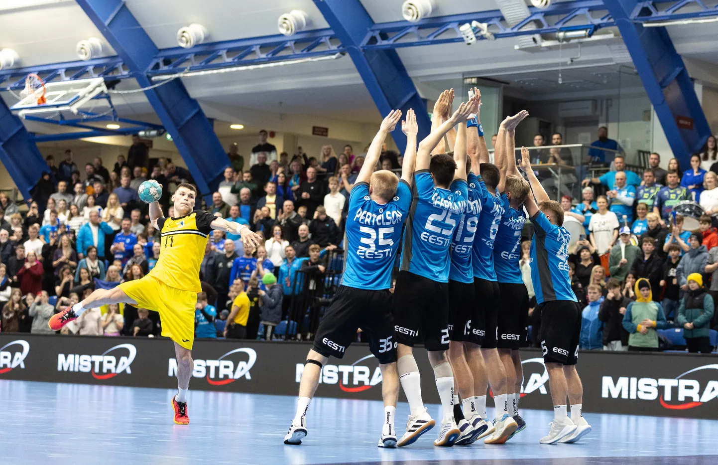 Eesti vs. Ukraina käsipall.