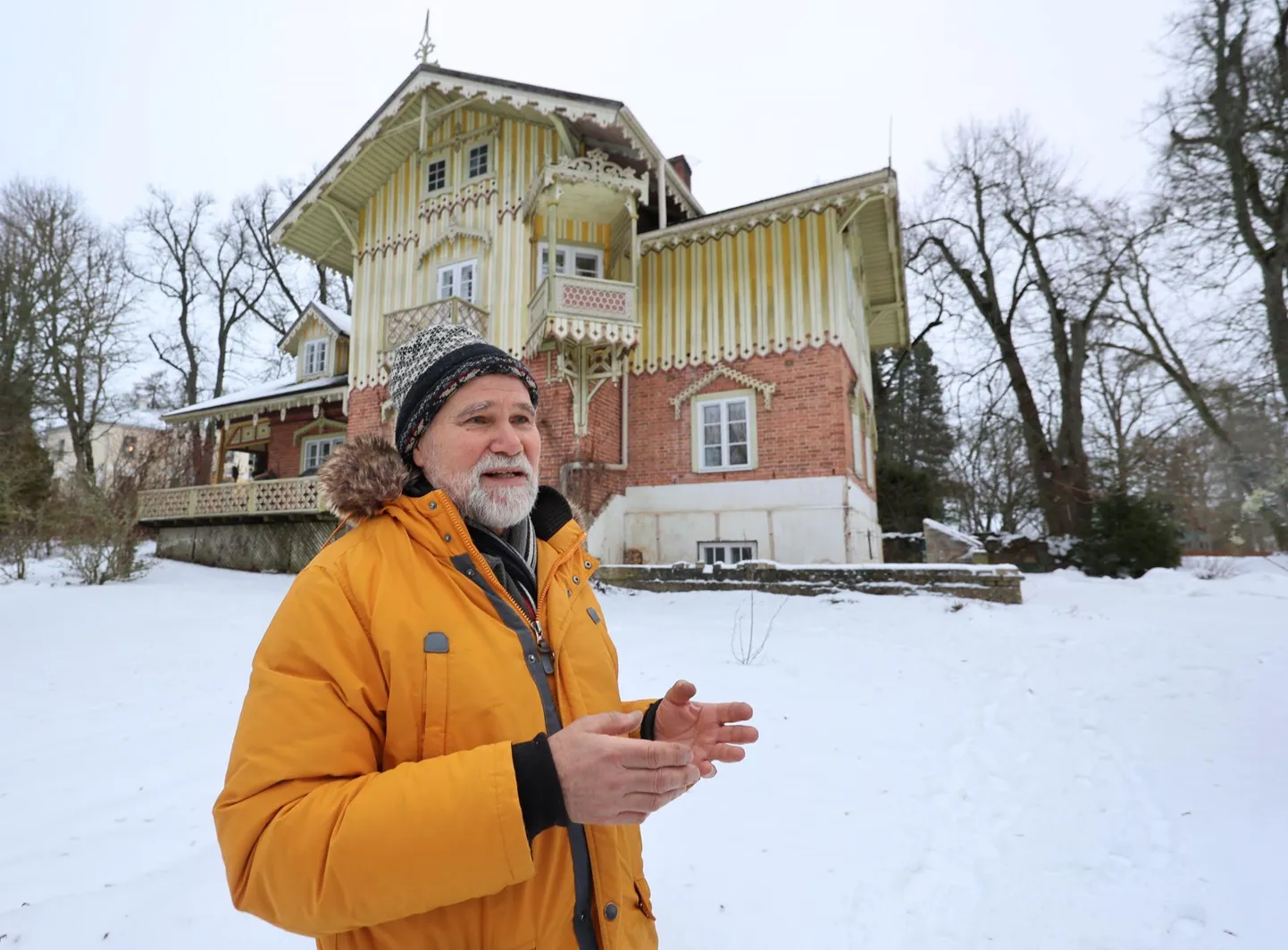 Kanadas sündinud Madis Jürima on Eestis elanud 28 aastat. Pea sama kaua on võtnud aega ka Luua mõisa kavaleridemaja kordategemine.