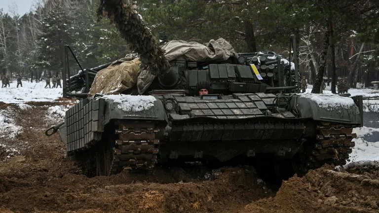 Украинский танк.