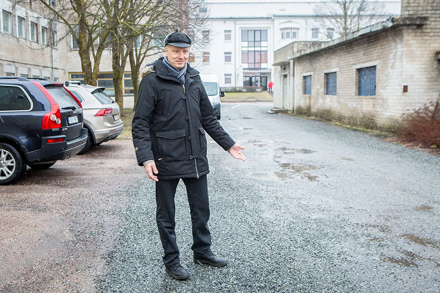Abivallavanem Jüri Linde kopteriplatsi asukohas käesoleva aasta märtsikuus.