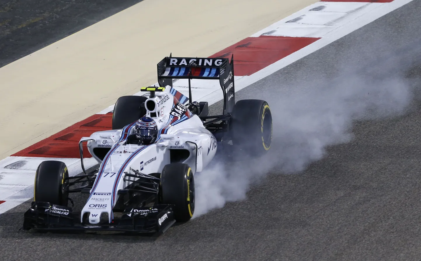 Valtteri Bottas Williamsi roolis.