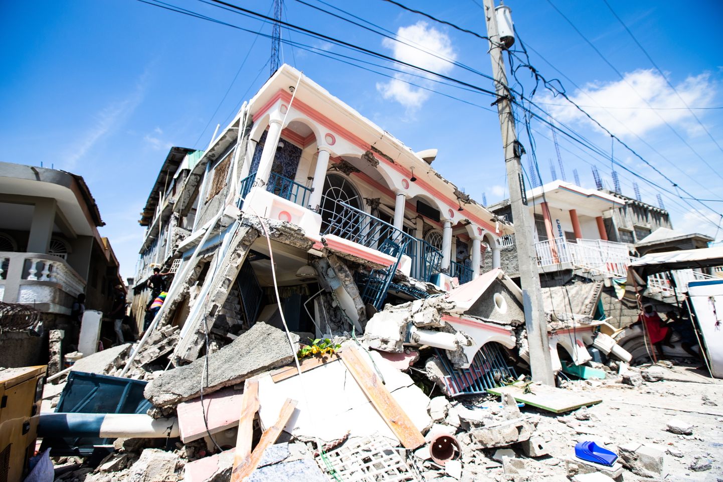 Haiti maavärin põhjustas suuri purustusi.
