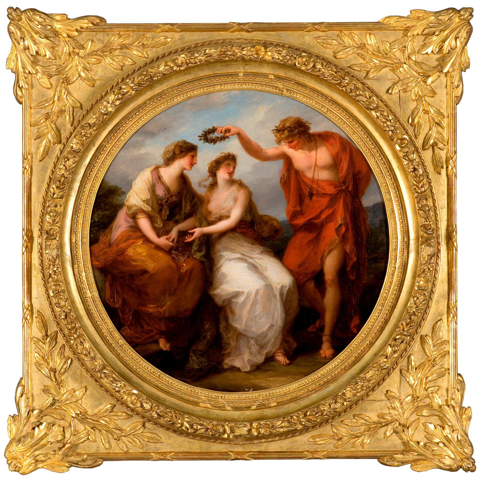 Angelika Kauffmann, «Ilu, juhitud Mõistlikkusest, pärjatud ­Täiuslikkusega», u 1780. Üks osa maalipaarist.