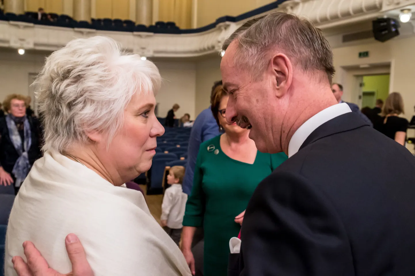 Marina Kaljurand ja Siim Kallas.