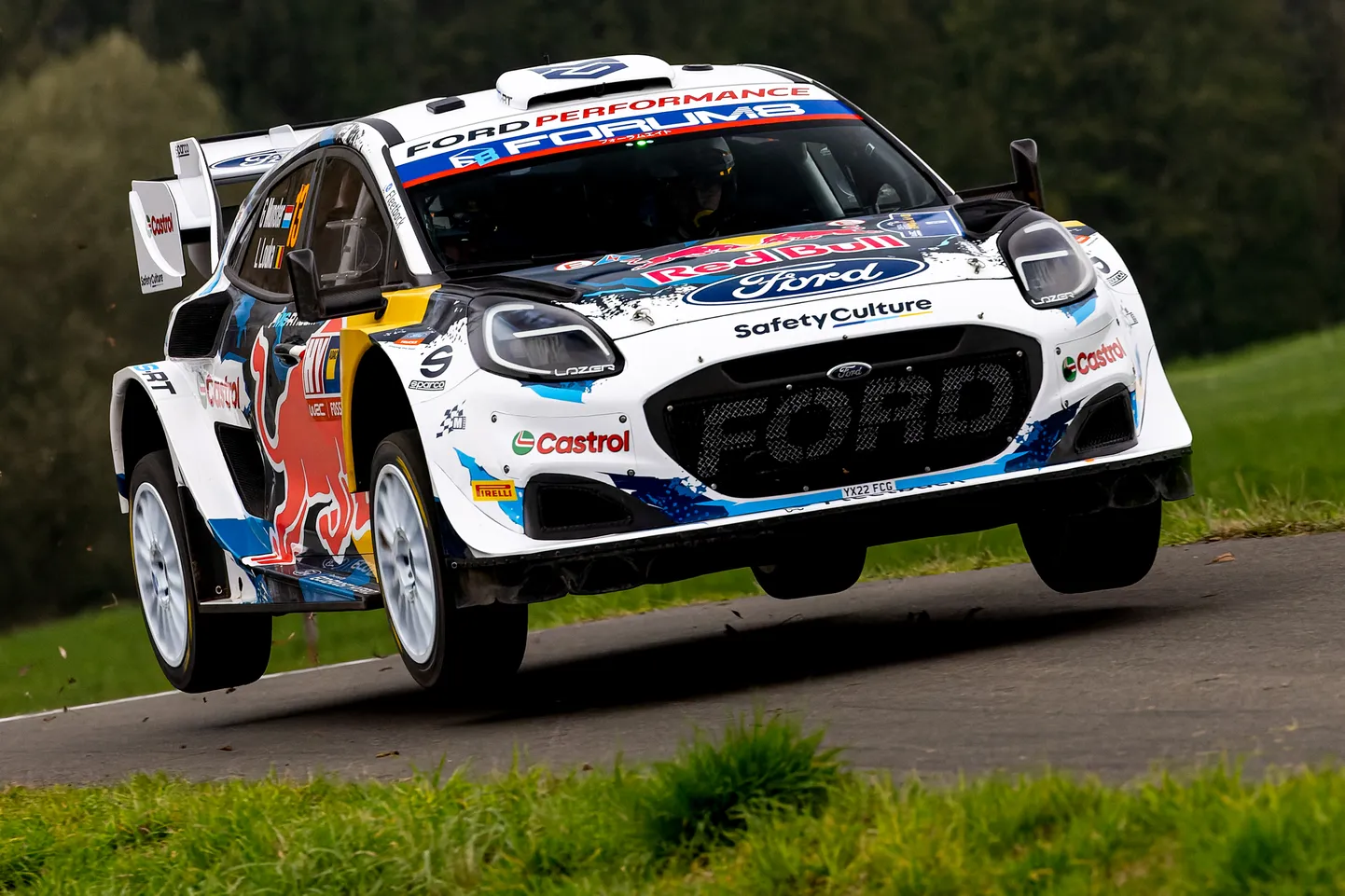 Ford Puma Rally1-auto. Foto on illustratiivne.