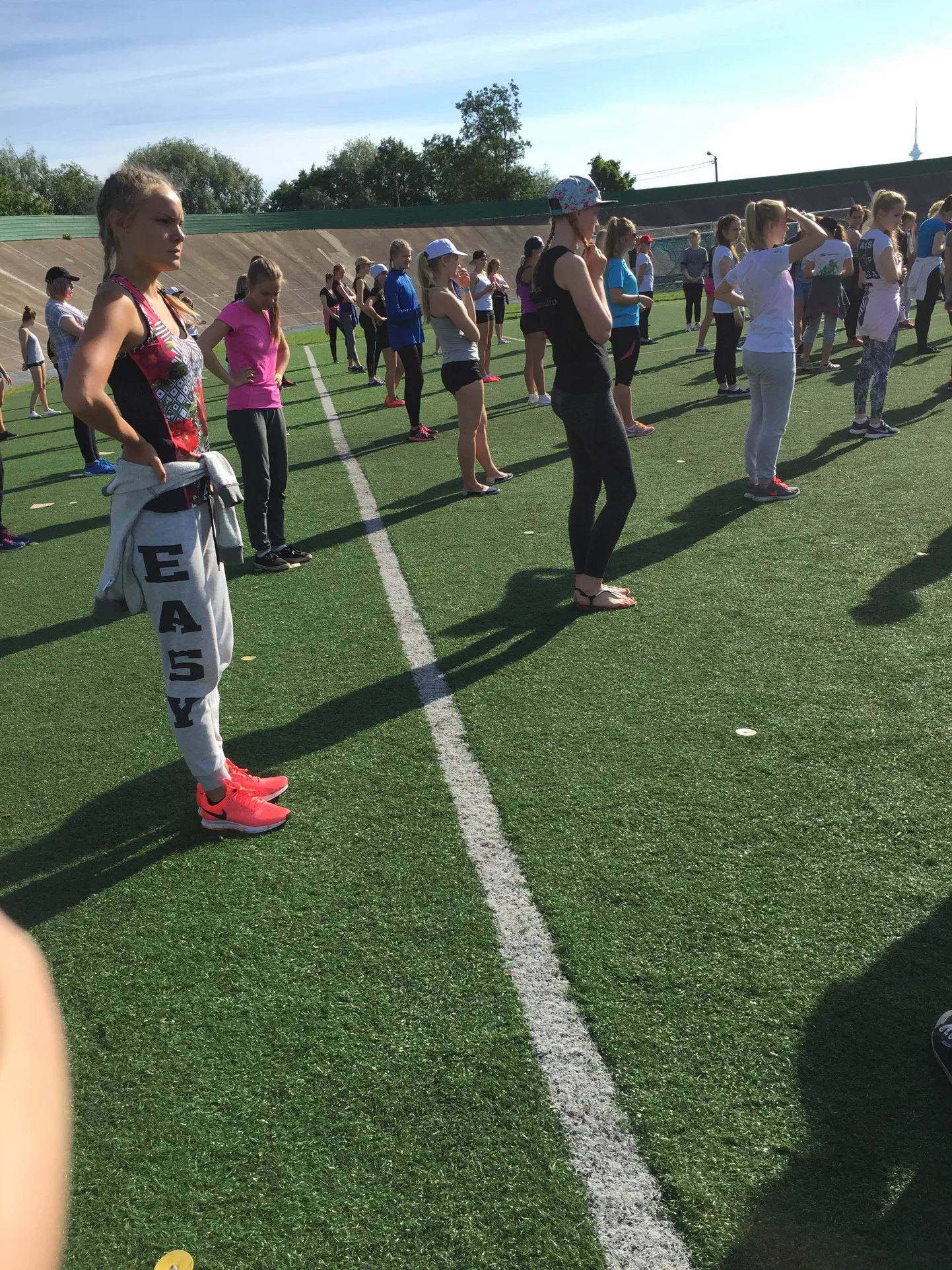 Valgamaa võimlejatel pealinnas võimlemispeo esimene proov tehtud.