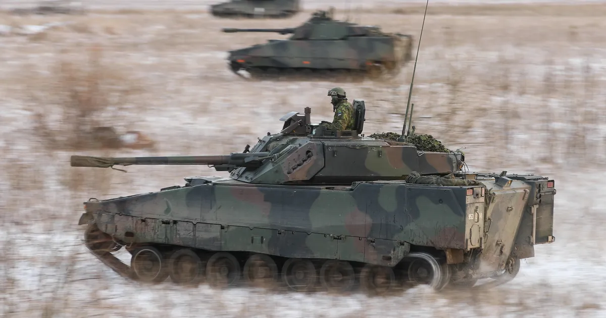 Estonia Drops €500 Million Fighting Vehicle Purchase and Redirects Some of It to Counter-Drone Capabilities