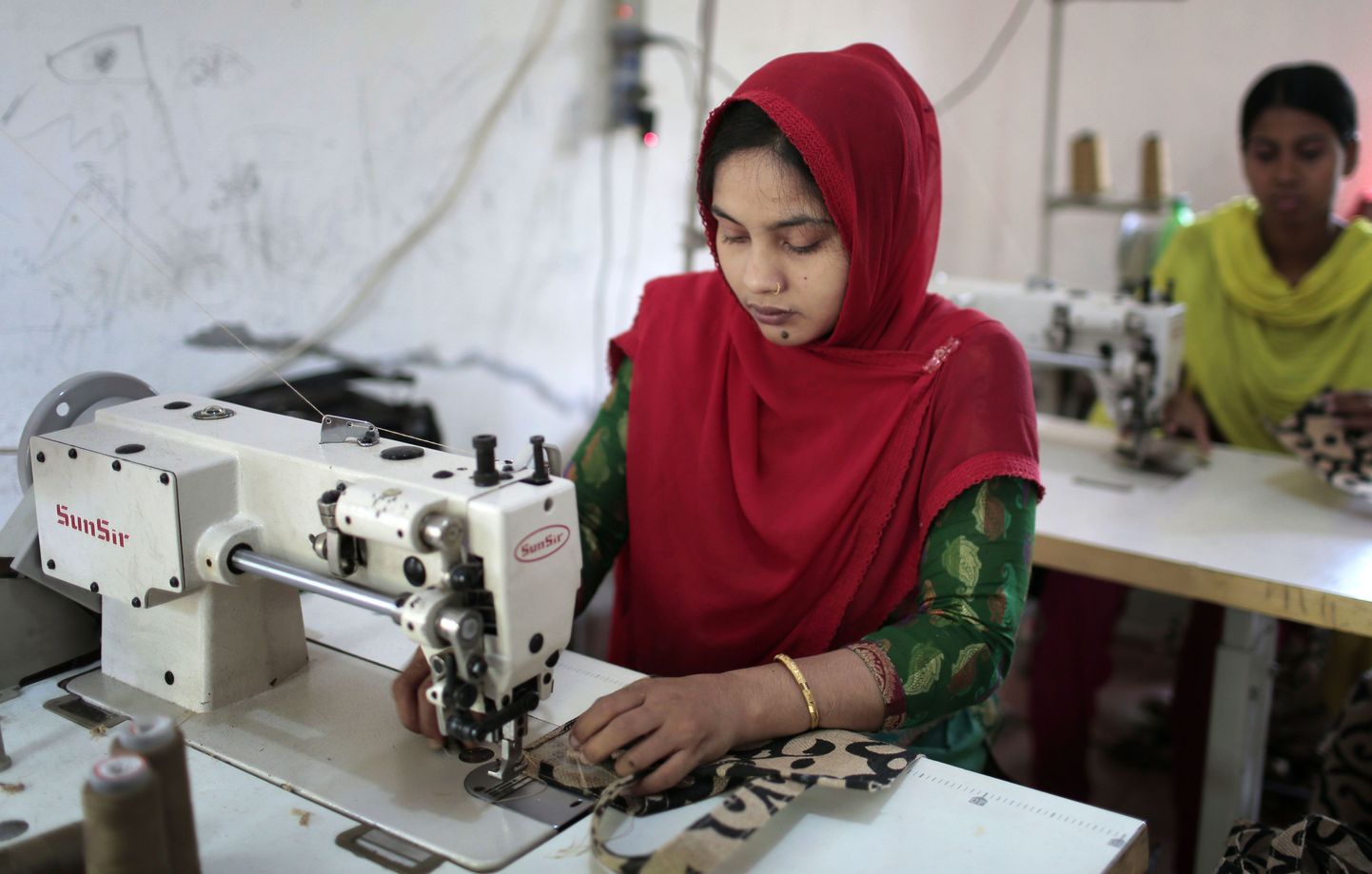 Bangladeshi rõivatööstuse tööline