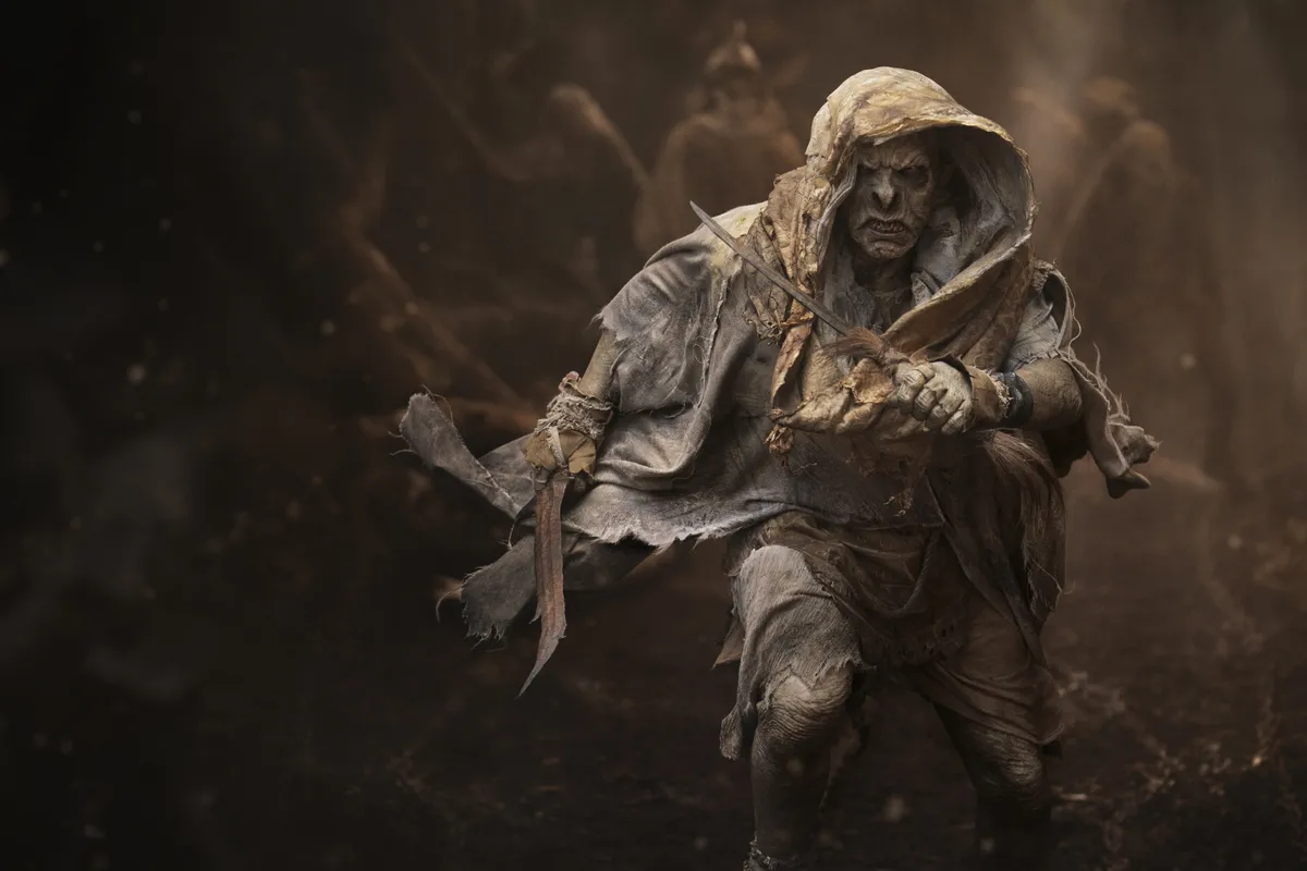 Stseen sarjast «The Lord of the Rings: The Rings of Power».