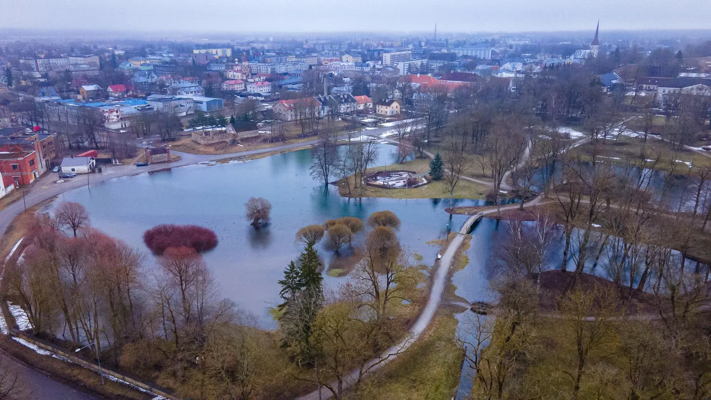 Üleujutus lõi välispaa ehitamiseks ideaalsed tingimused.