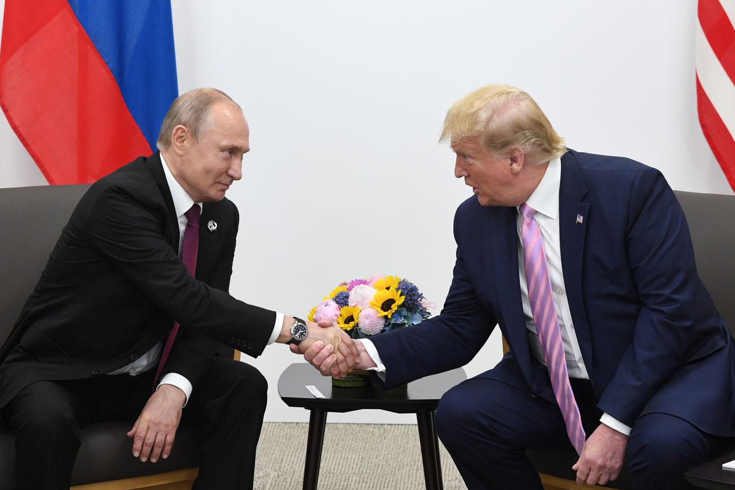 Встреча Путина и Трампа, июнь 2019.