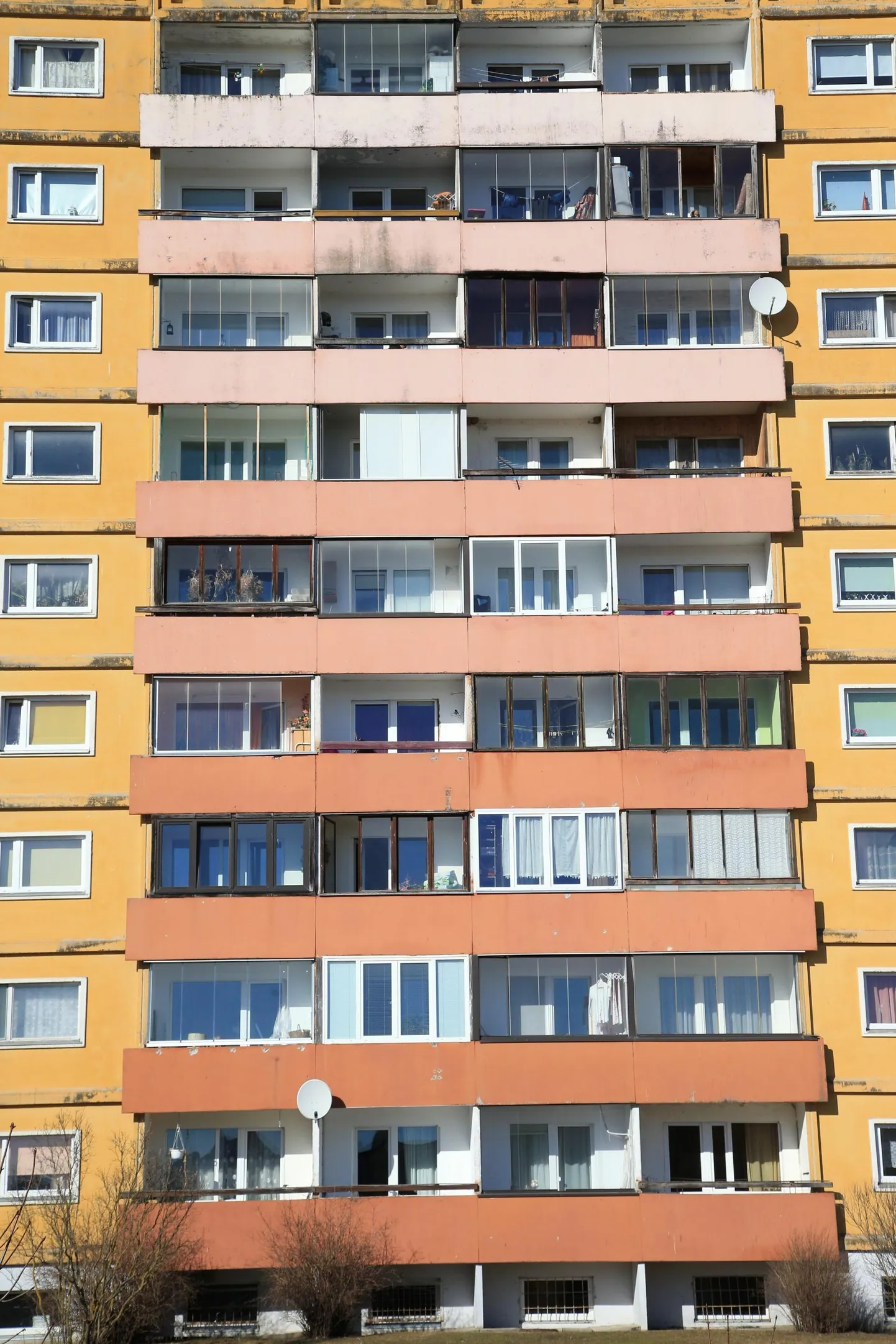 Tartu kortermajad. Pilt on illustreeriv.