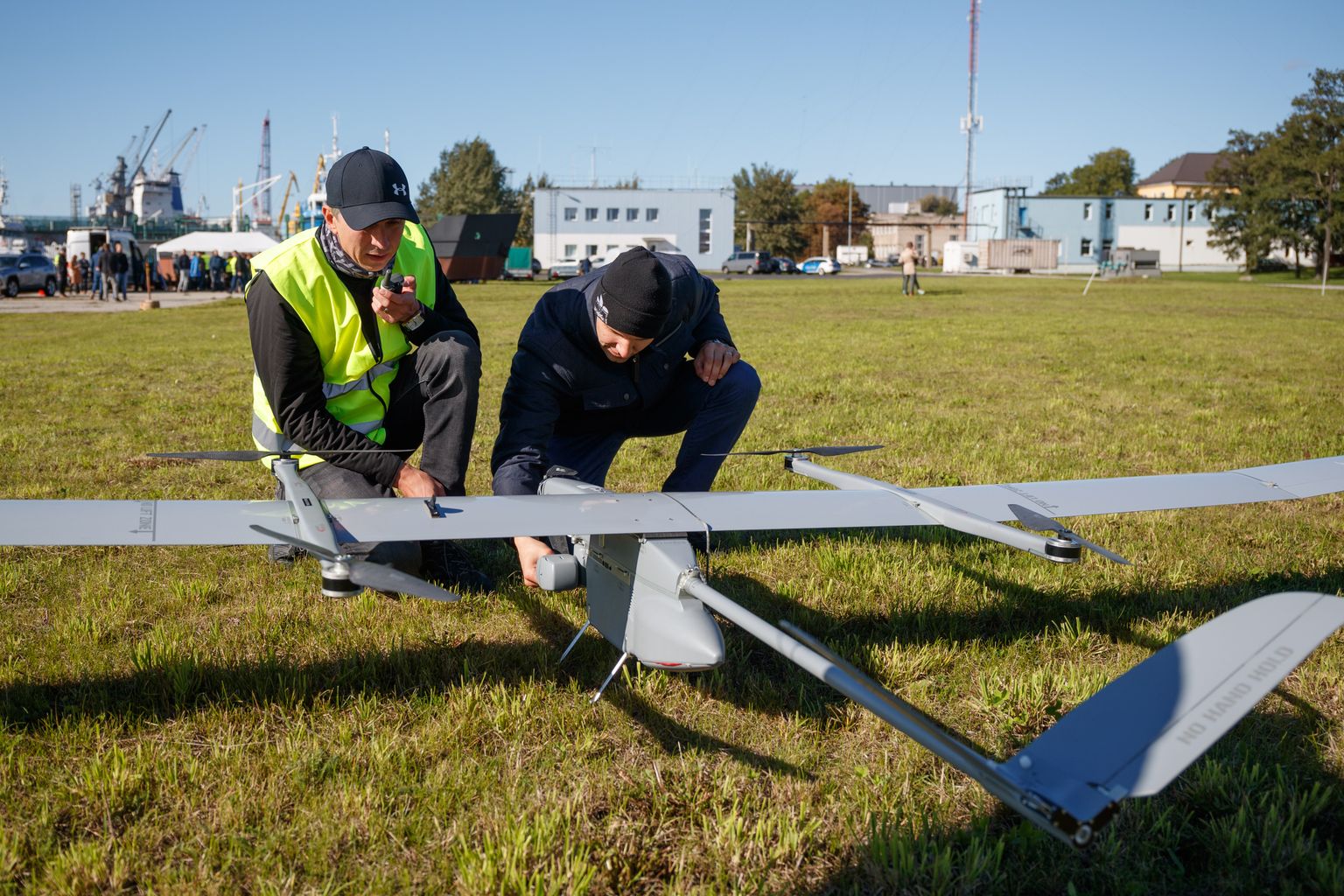 Cafa Tech Estonia ja Threod Systems Estonia korraldatud lennuliiklusüsteemide test droonide kasutamiseks. Threod droon.