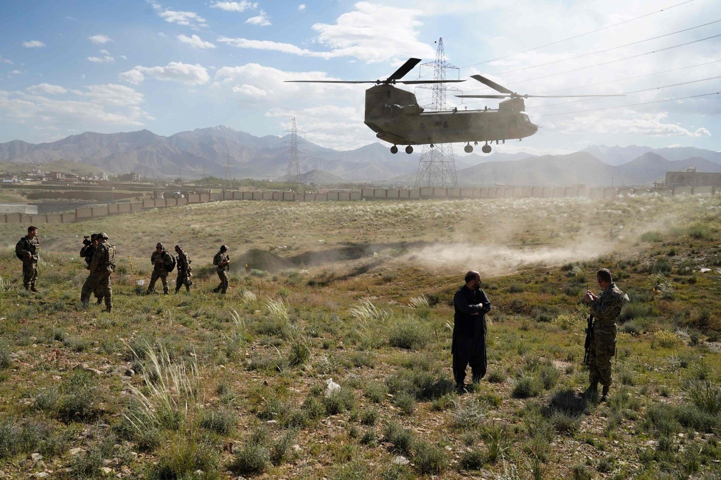 USA sõjaväekopter Afganistanis. Foto on illustratiivne.