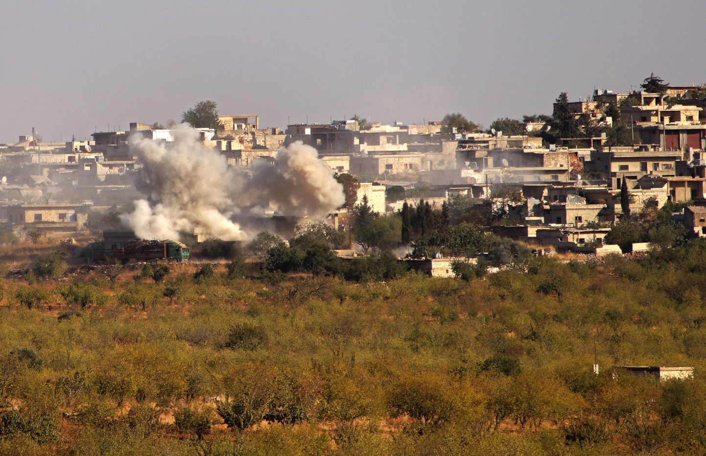Mürsurünnak Süüria Idlibi provintsis. Foto on illustratiivne.