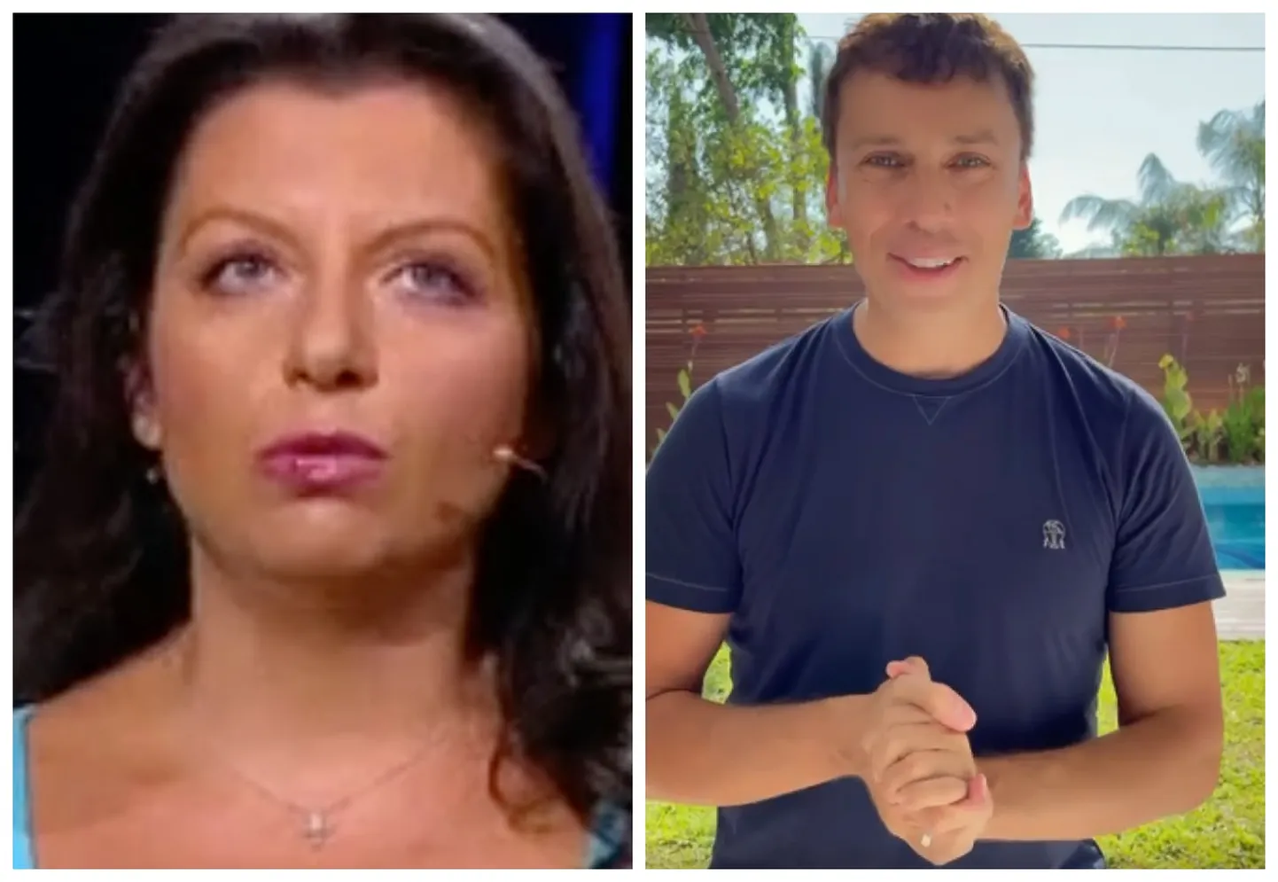 Маргарита Симоньян и Максим Галкин
