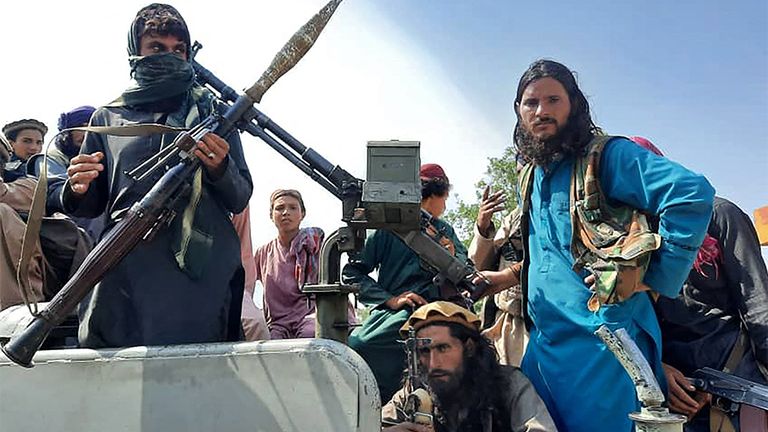 Талибы в провинции Лагман, 15 августа.