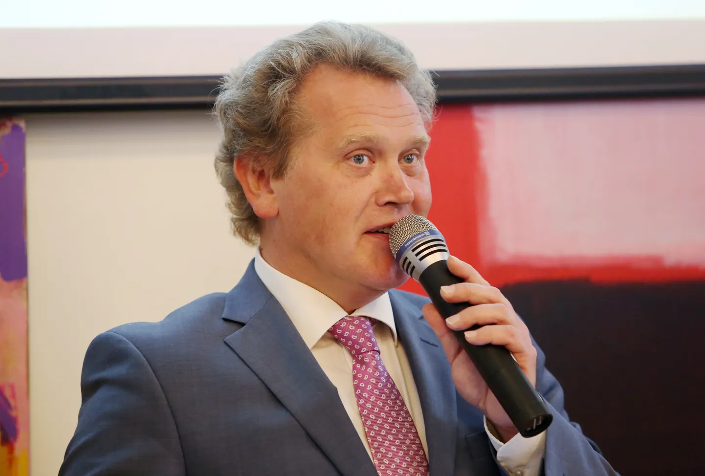 Ropažu novada domes priekšsēdētājas vietnieks Haralds Burkovskis.
