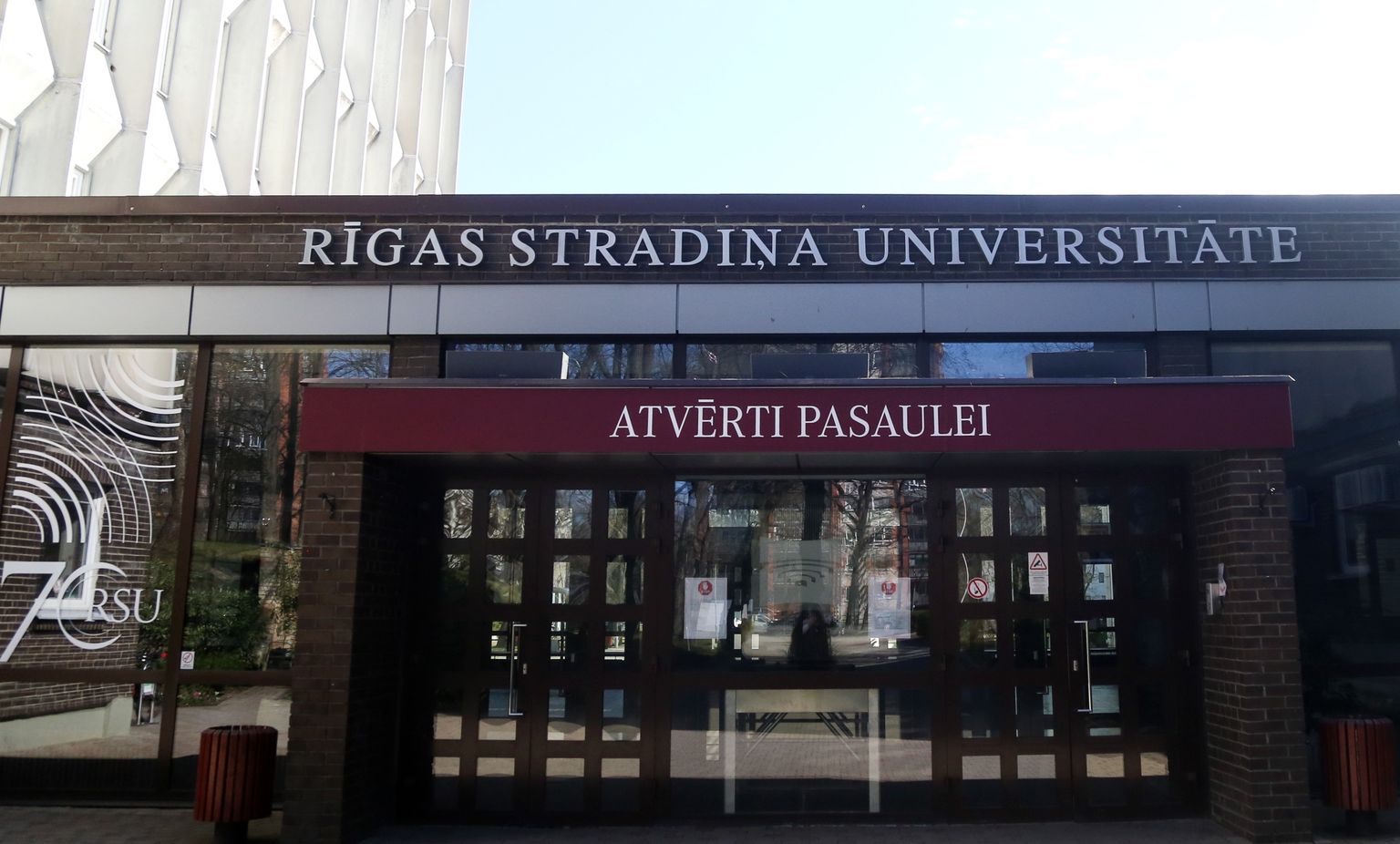 Riga Stradins University building.