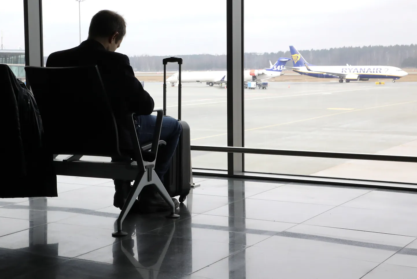Pasažieru terminālis starptautiskajā lidostā "Rīga".
