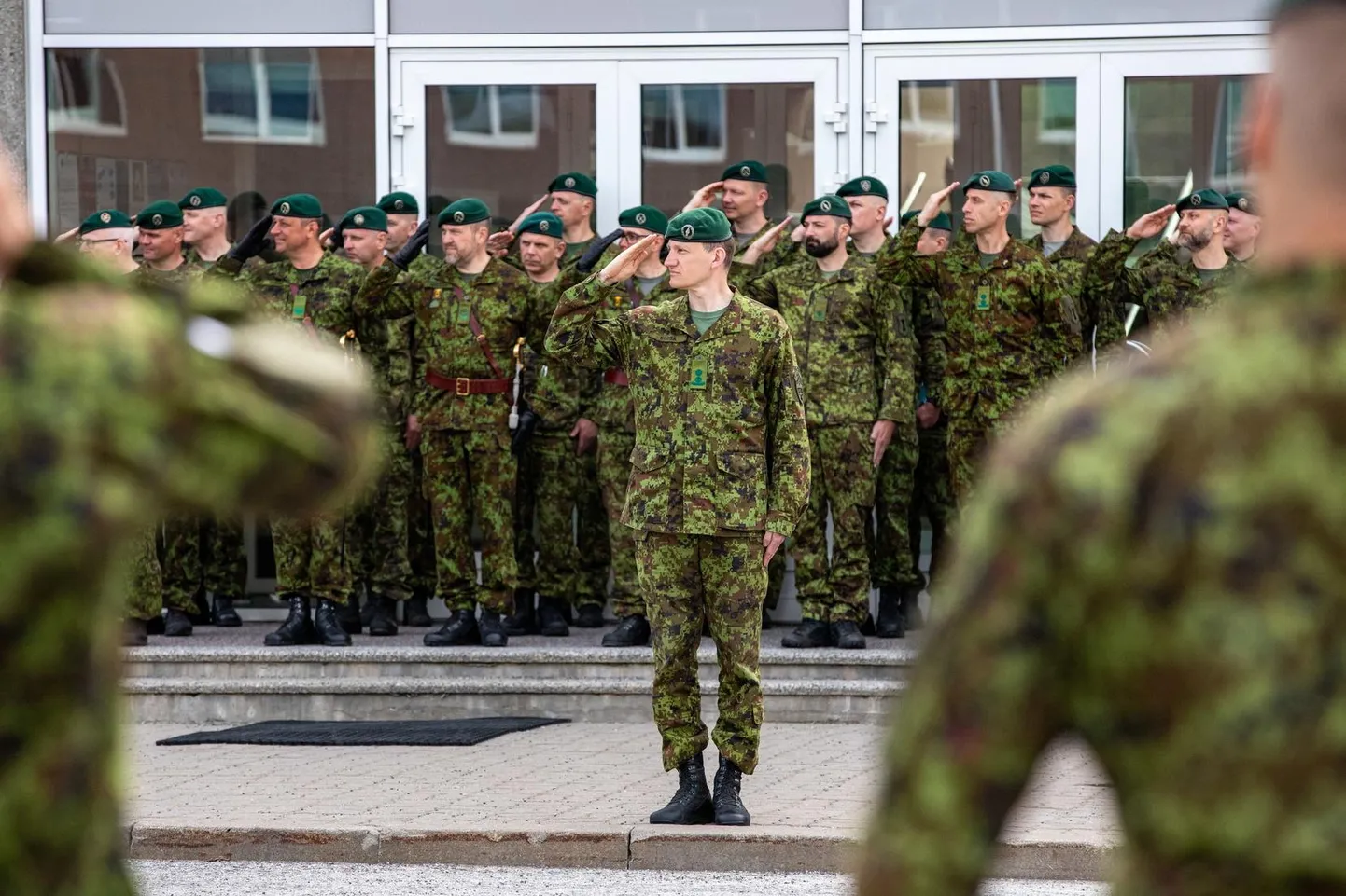 Scoutspataljoni juhtimise võttis üle kolonelleitnant Madis Koosa.