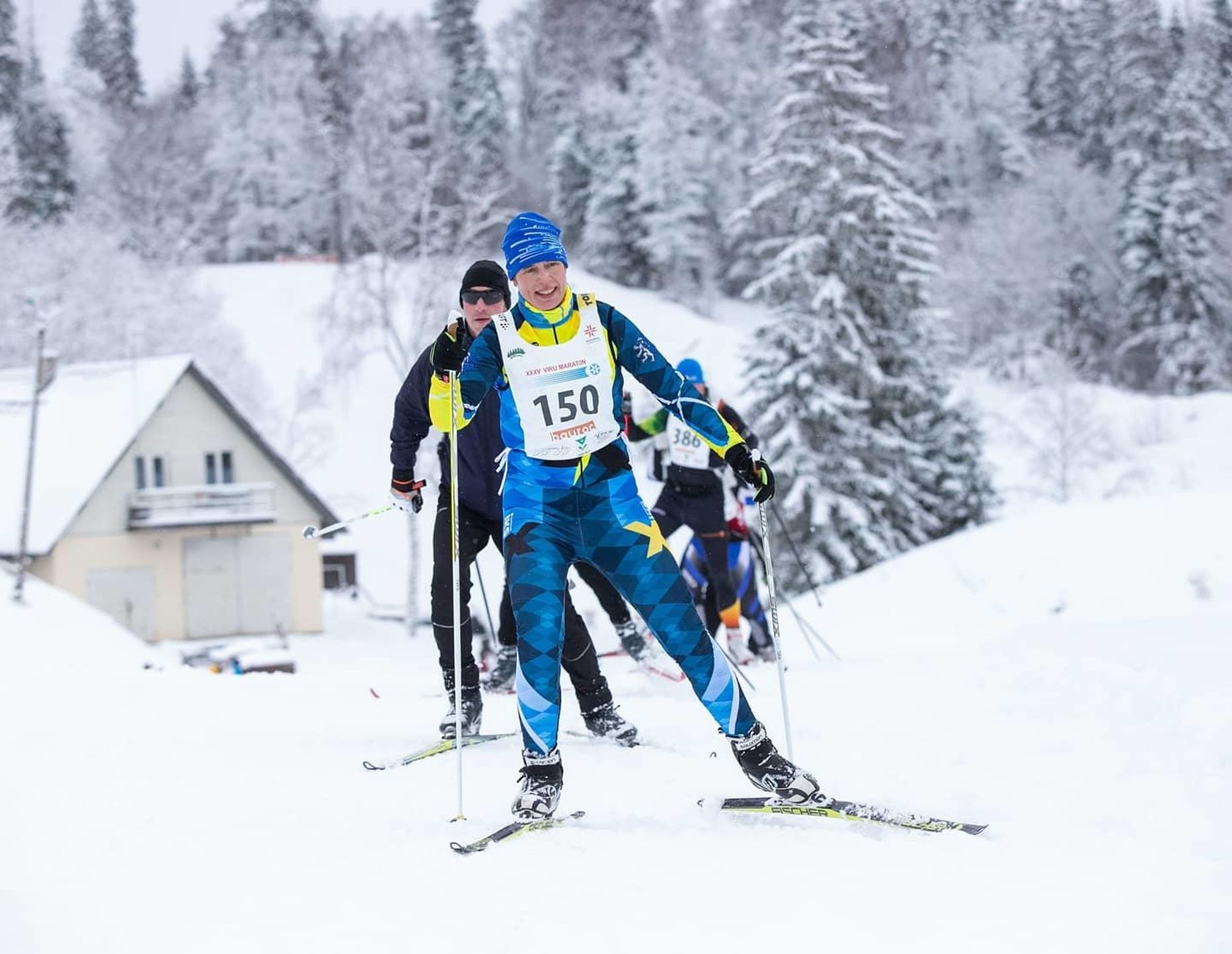 Kersti Kaljulaid 35. Viru Maratonil.