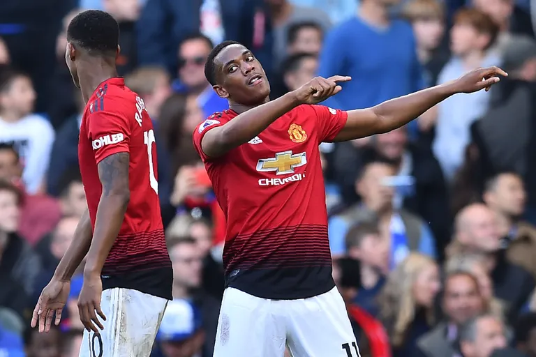 Manchester Unitedi prantslasest ründaja Anthony Martial on olnud peatreeneri Jose Mouringoga rohkem või vähem raksus, aga tõestas tänases mängus oma kvaliteeti.